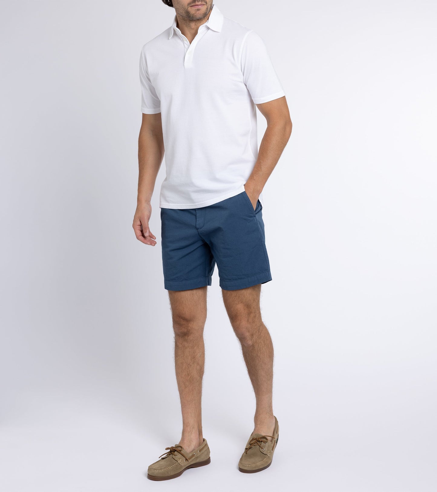 Trunk Winnett Cotton Short: Mid Blue