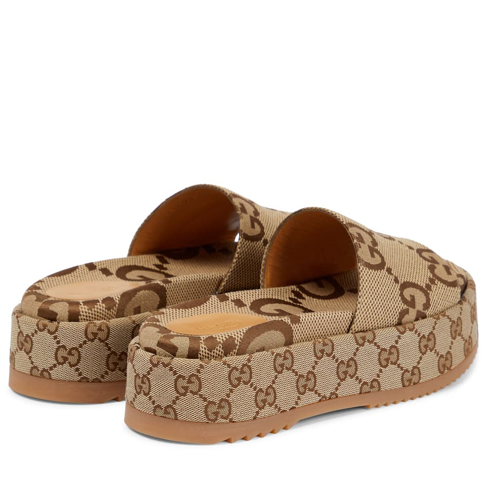 2G Women Kahki Slip On Sandal G04