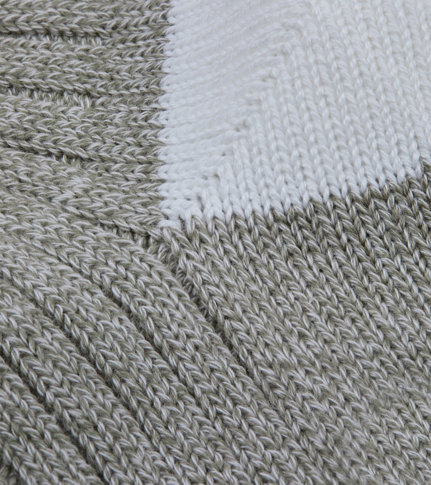 Anonymous Ism Tuck Cuff Striped Q Socks: Army