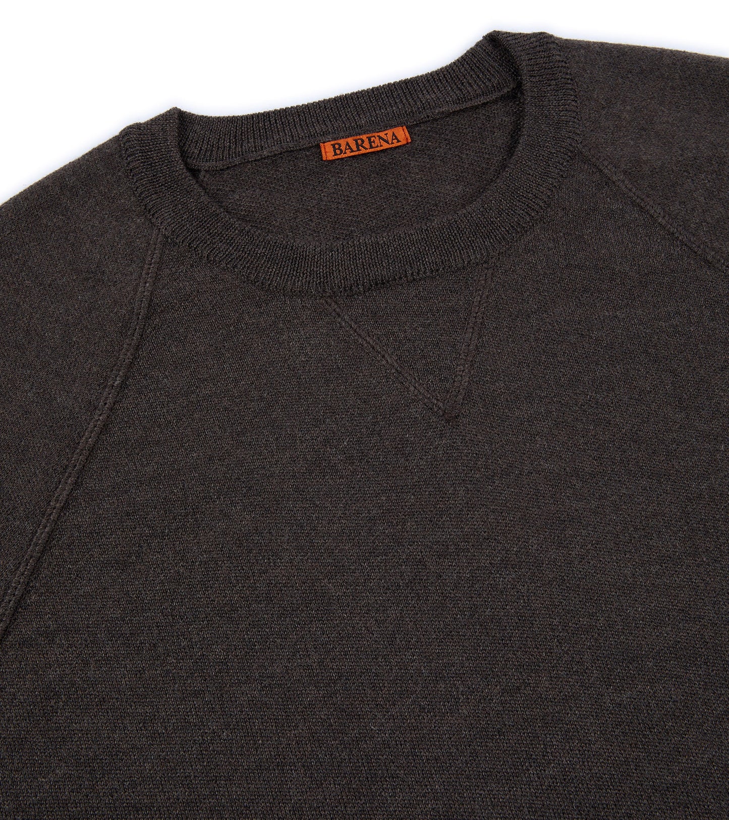 Barena Griego Basilio Merino Knit Sweatshirt: Brown