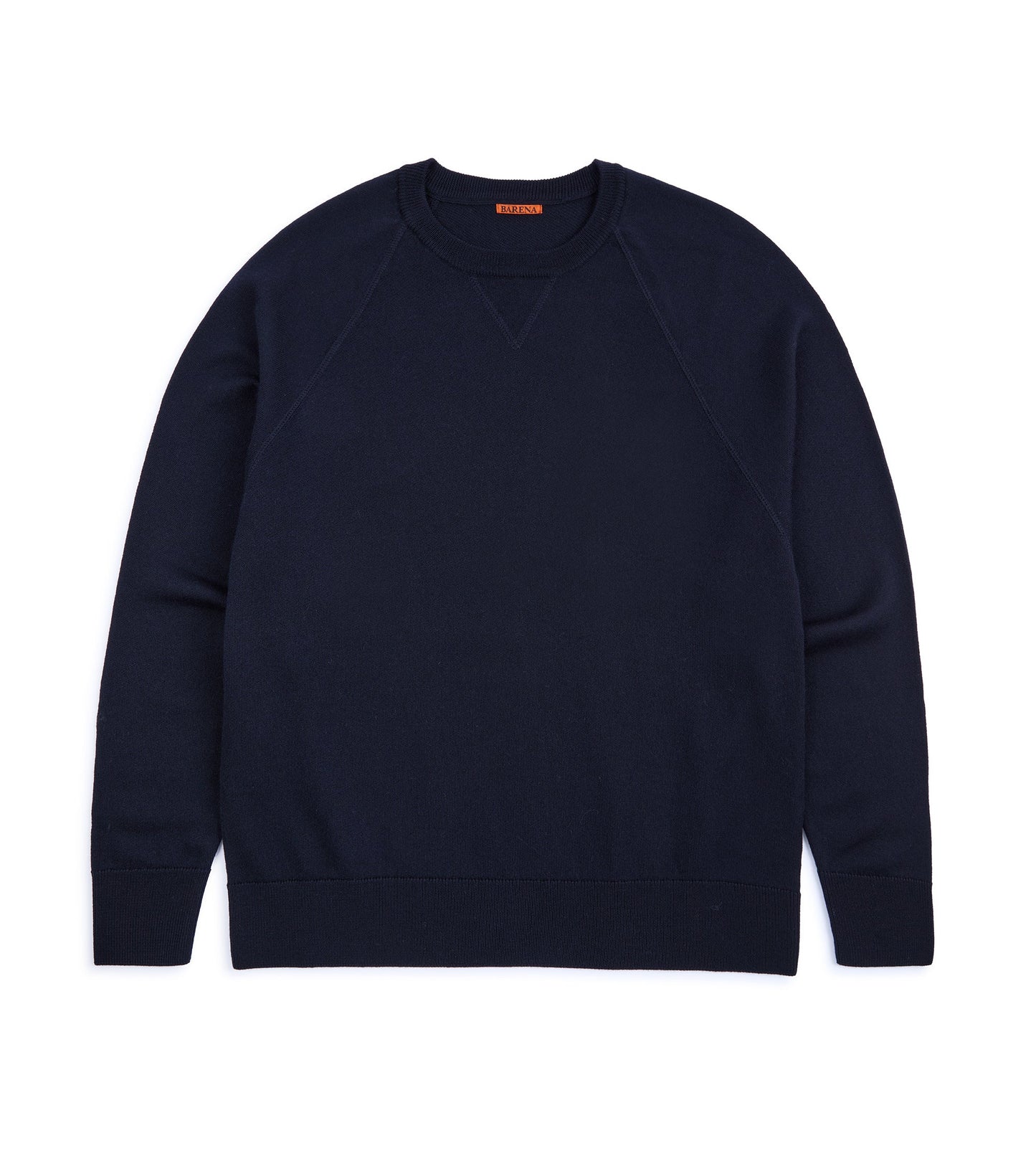 Barena Griego Basilio Merino Knit Sweatshirt: Navy