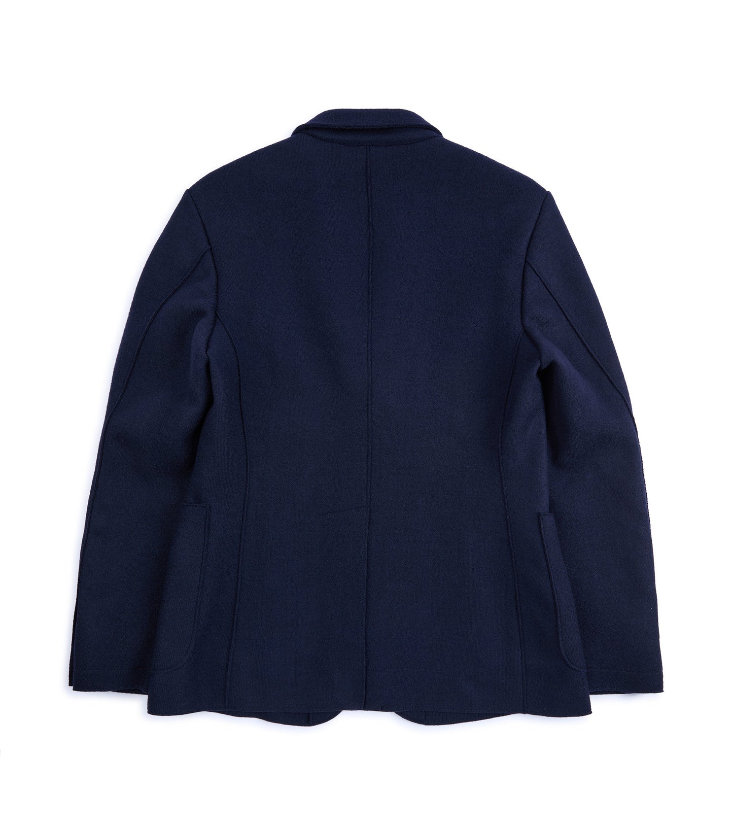 Barena Slanega Lanoso Wool Felt Jacket: Navy