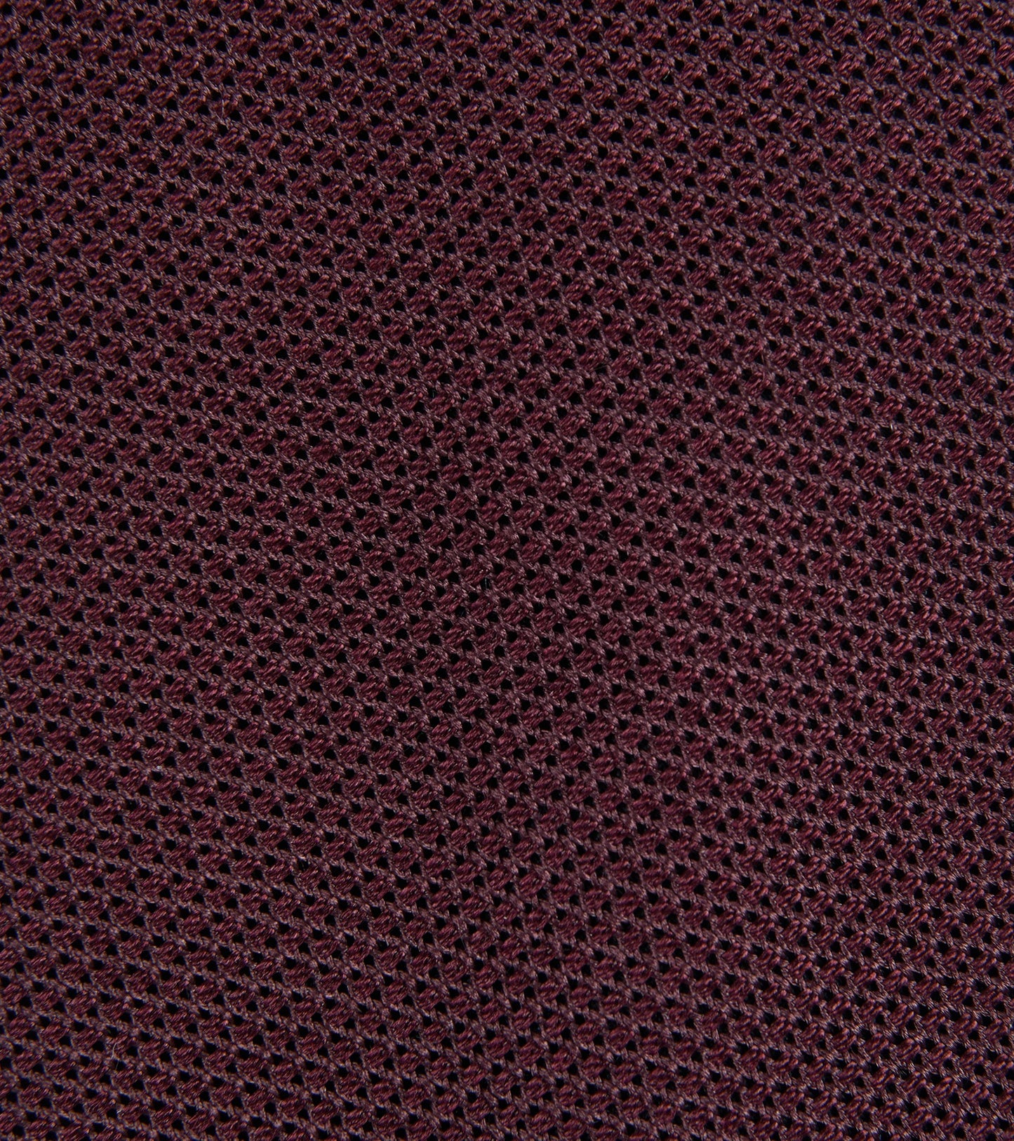 Bigi Fine Silk Grenadine Tie: Burgundy