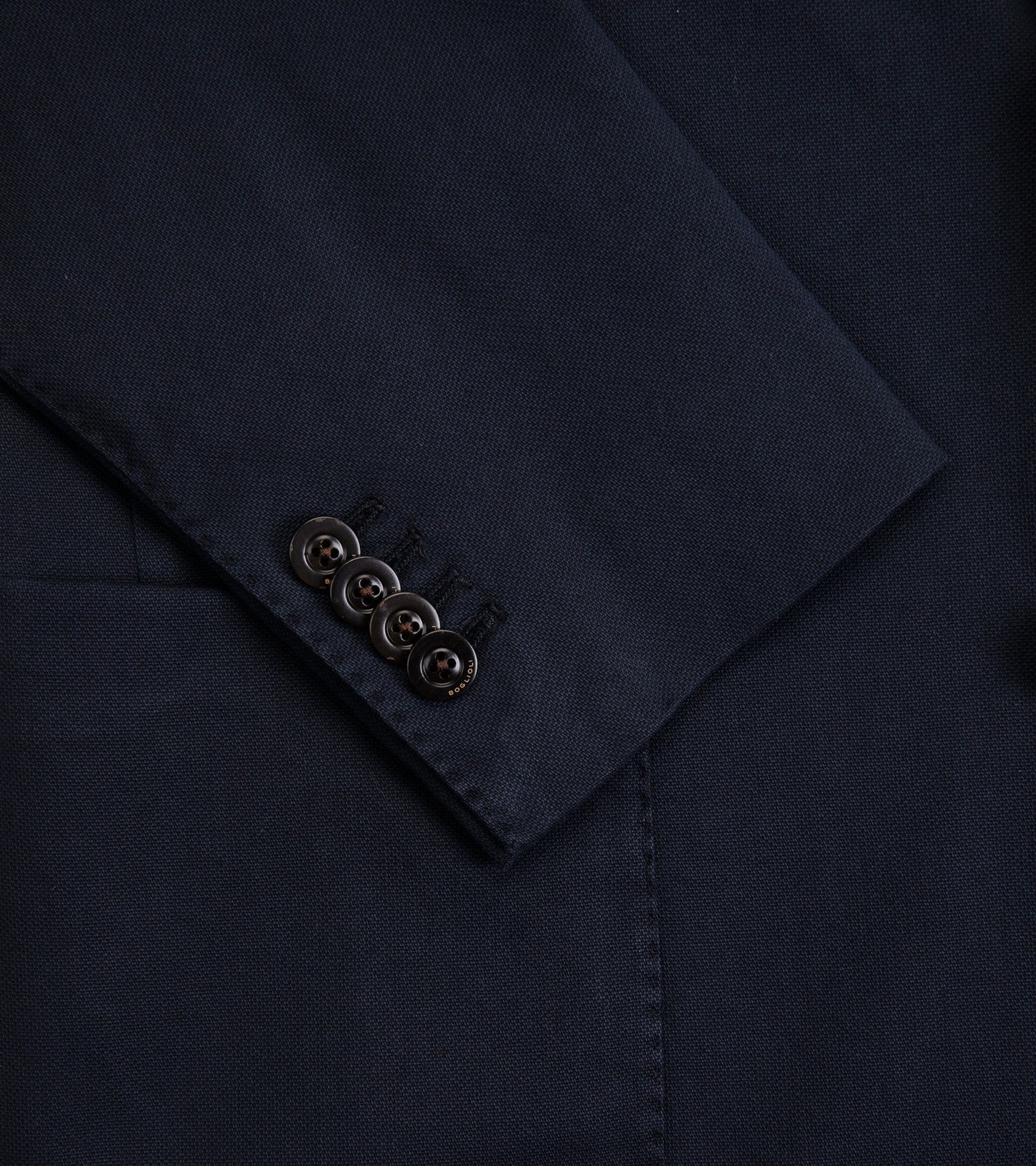 Boglioli for Trunk Cotton Pique K Jacket: Navy