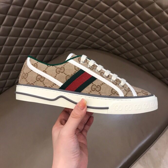 2G Low-top Brown Luxury Shoes Sneakers
