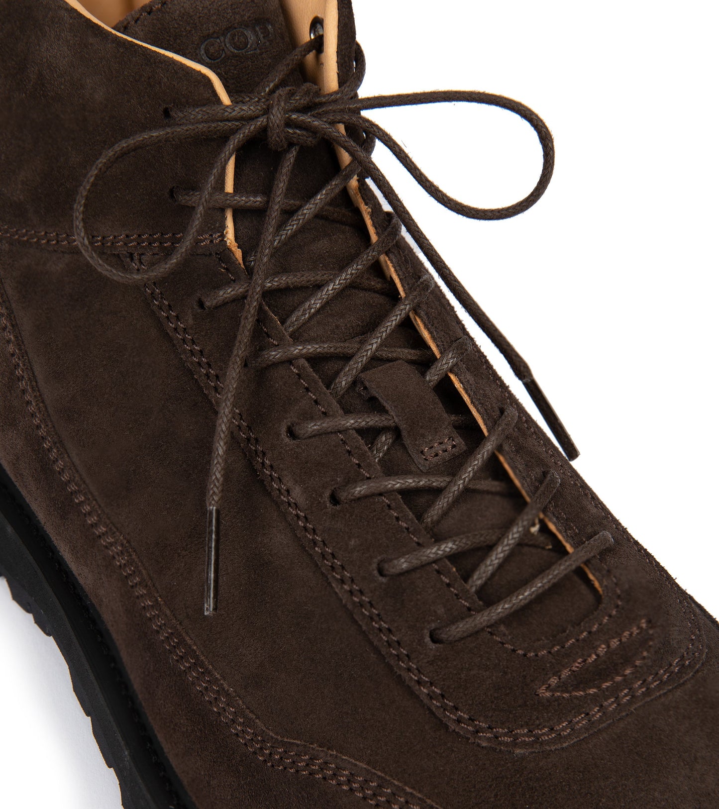 CQP Sabulo Suede Boot: Dark Brown