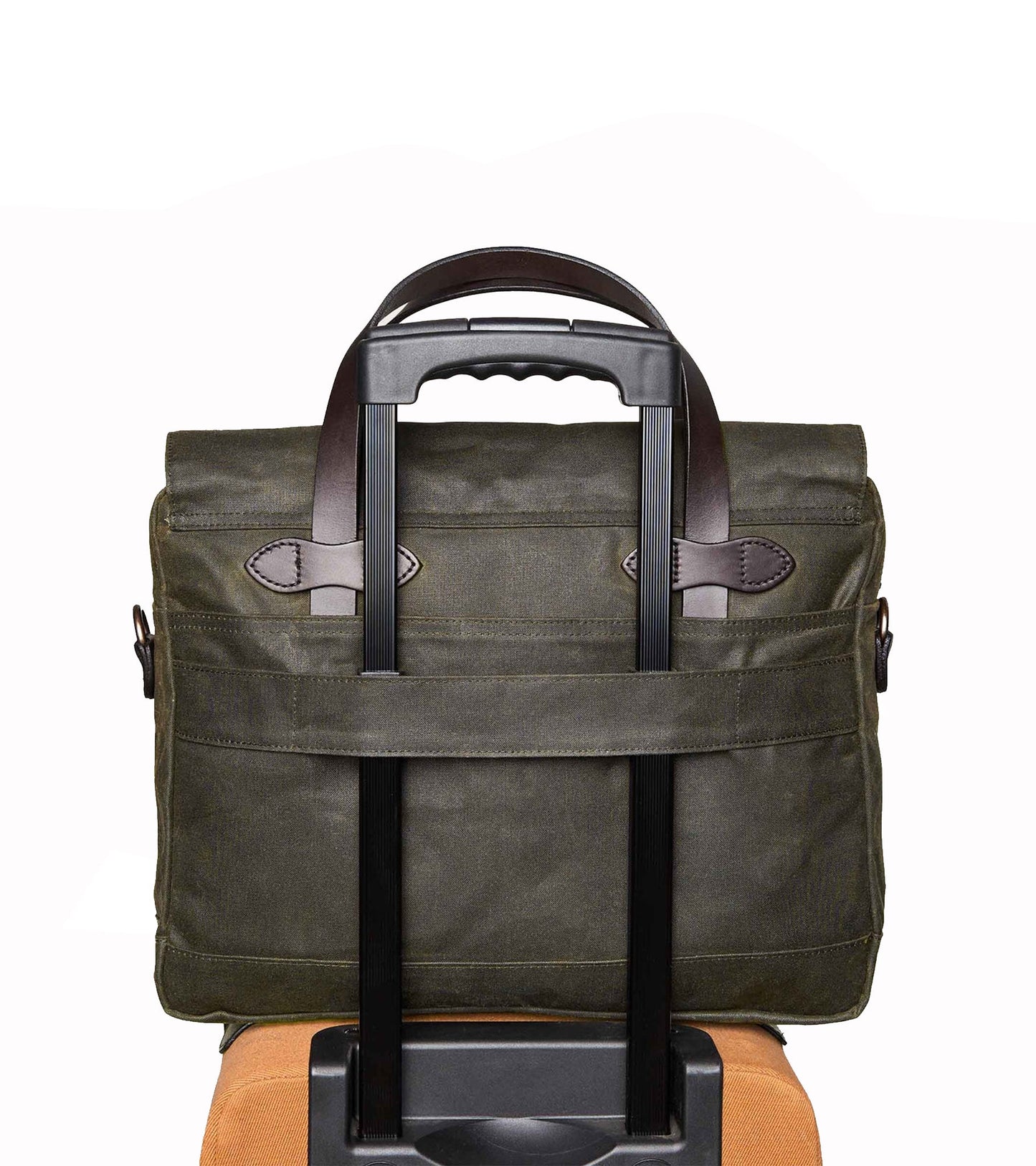 Filson 24hr Tincloth Briefcase: Otter Green