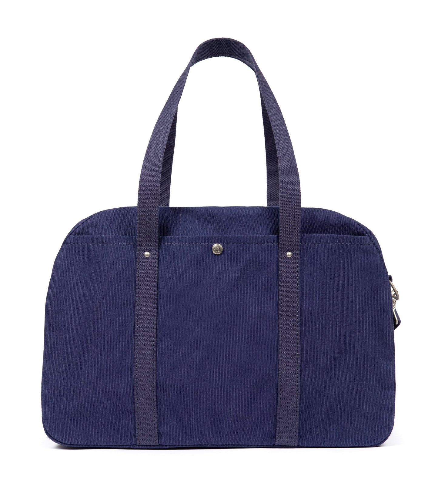 Ichizawa Hanpu Canvas Boston Bag: Blue
