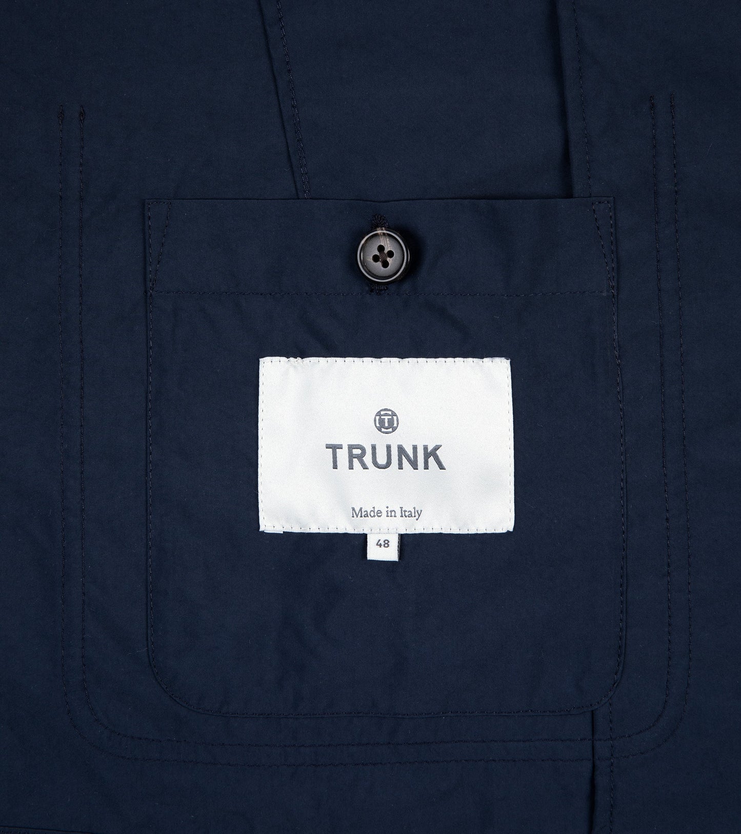Trunk Culcross Japanese Nylon Jacket: Navy