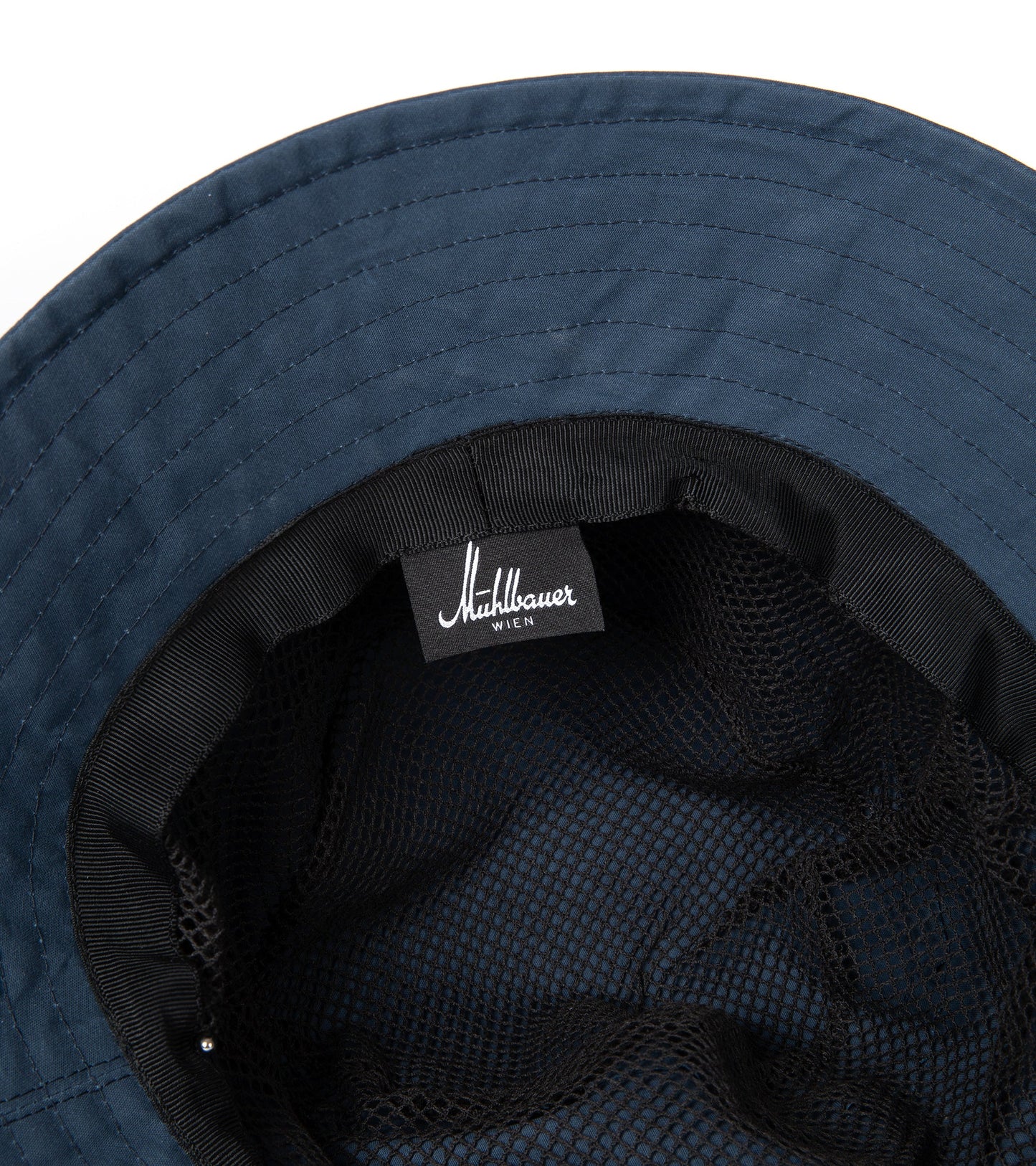Mühlbauer Joost Waxed Cotton Bucket Hat: Navy