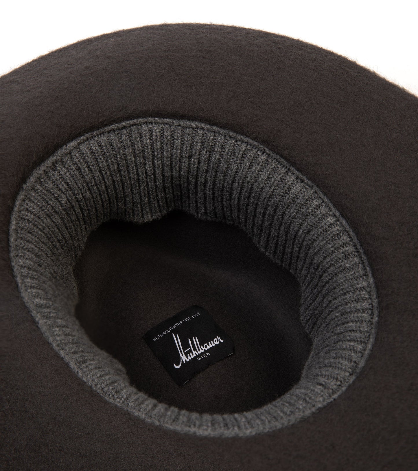 Mühlbauer Wool Felt Traveller Hat: Grey