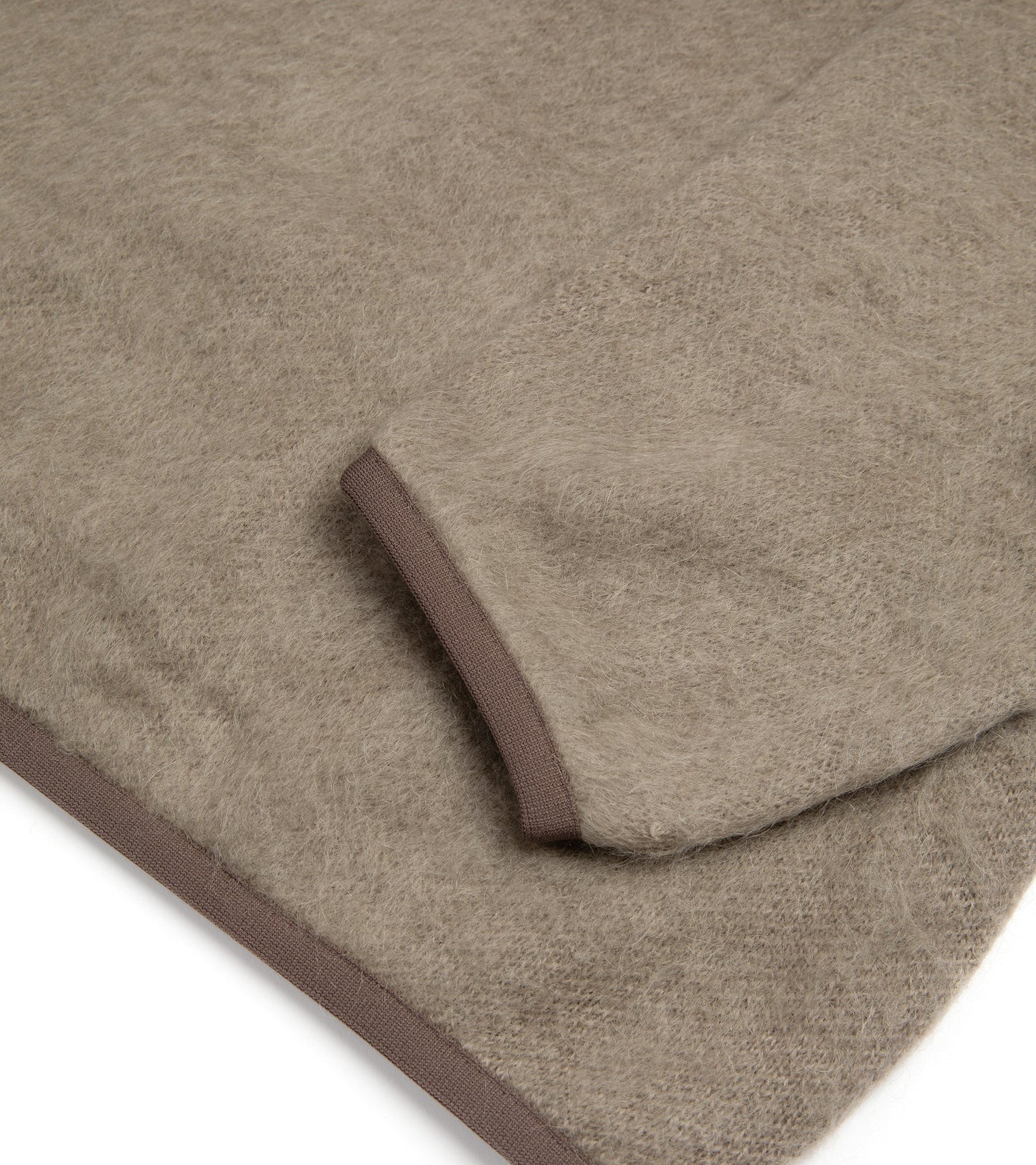 Nanamica Mohair Mix Fleece Pullover: Beige
