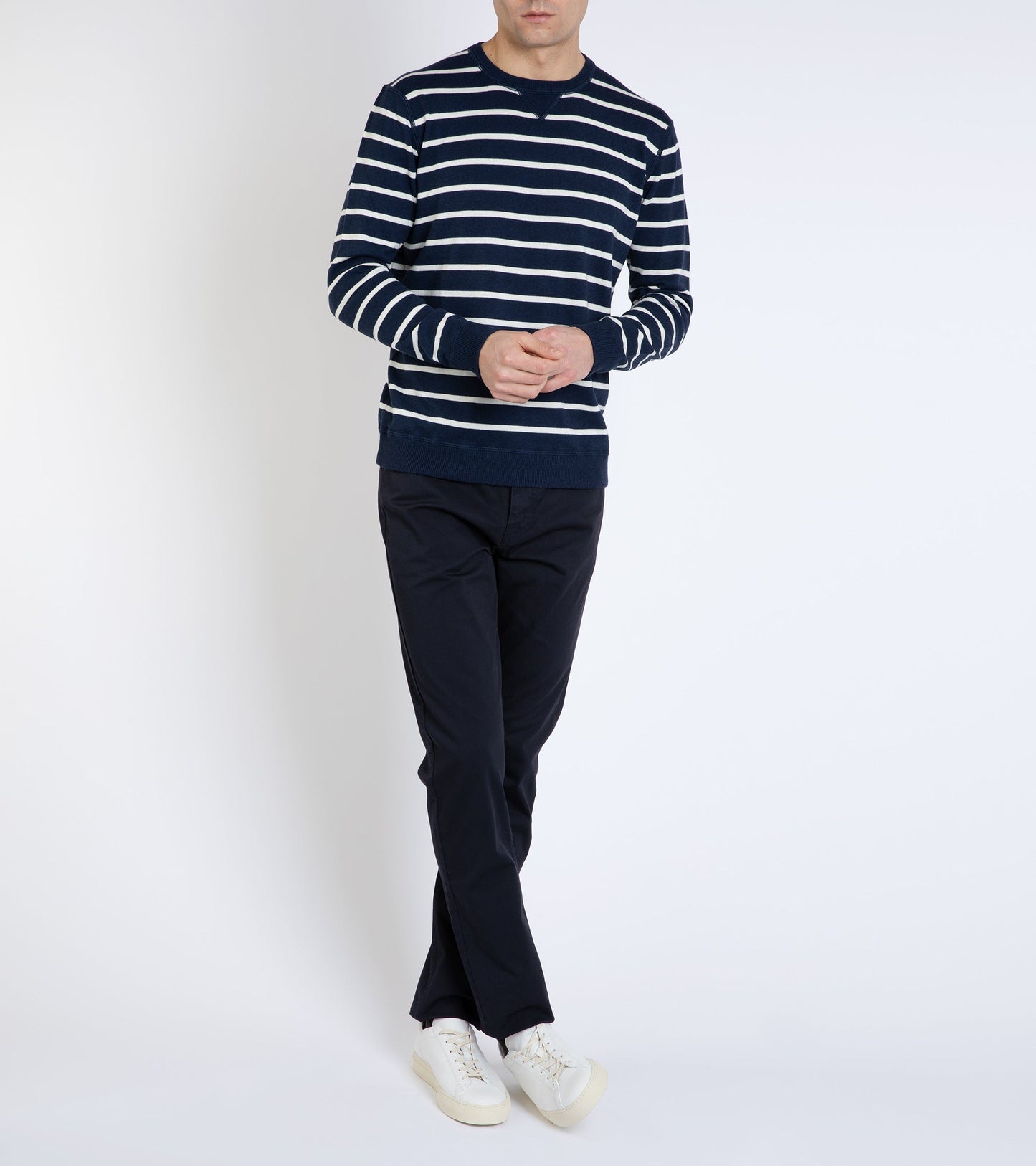 Trunk Duke Cotton 5 Pocket Trousers: Navy