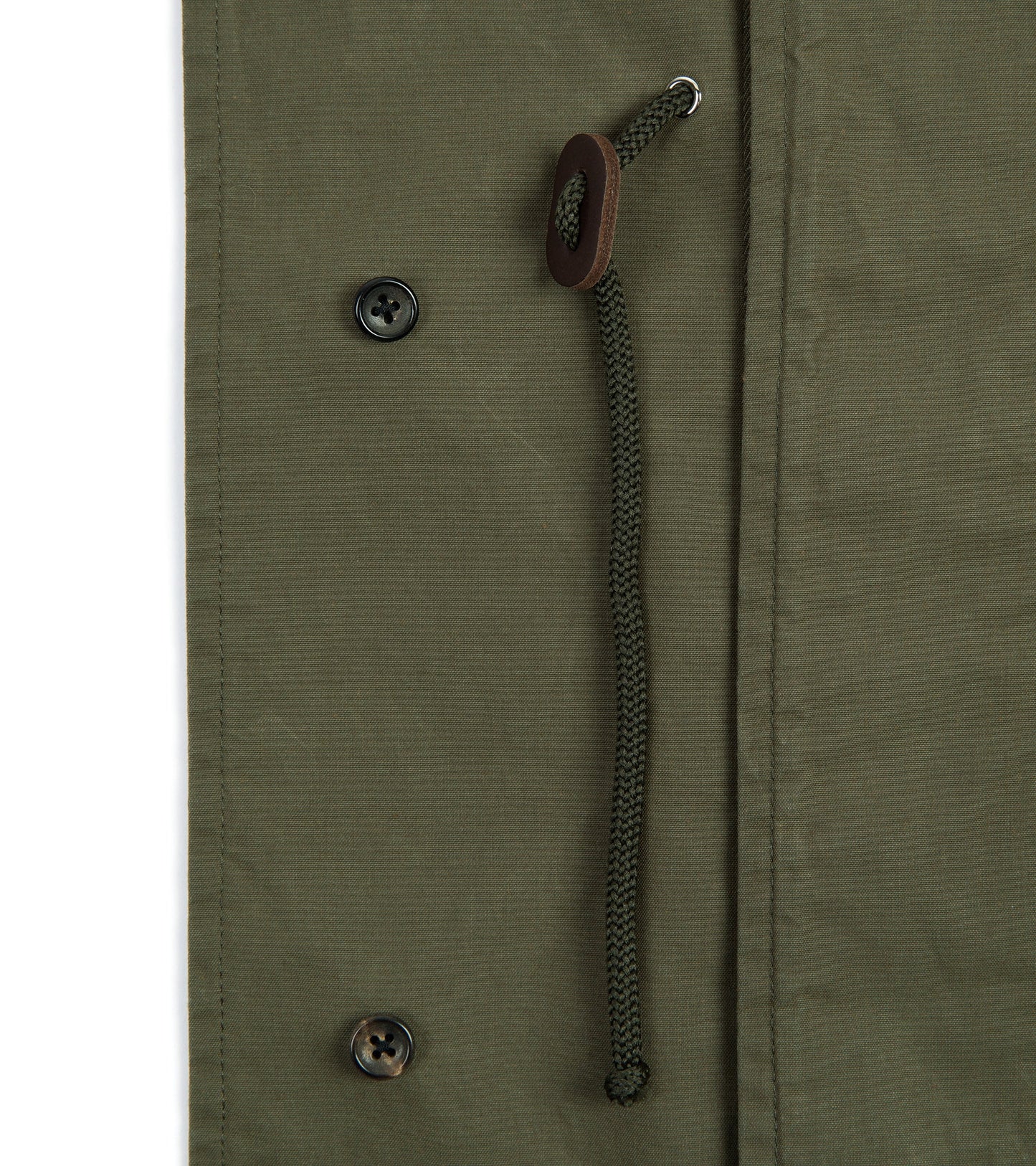 Trunk Blandford Waxed Cotton Field Jacket: Dark Olive