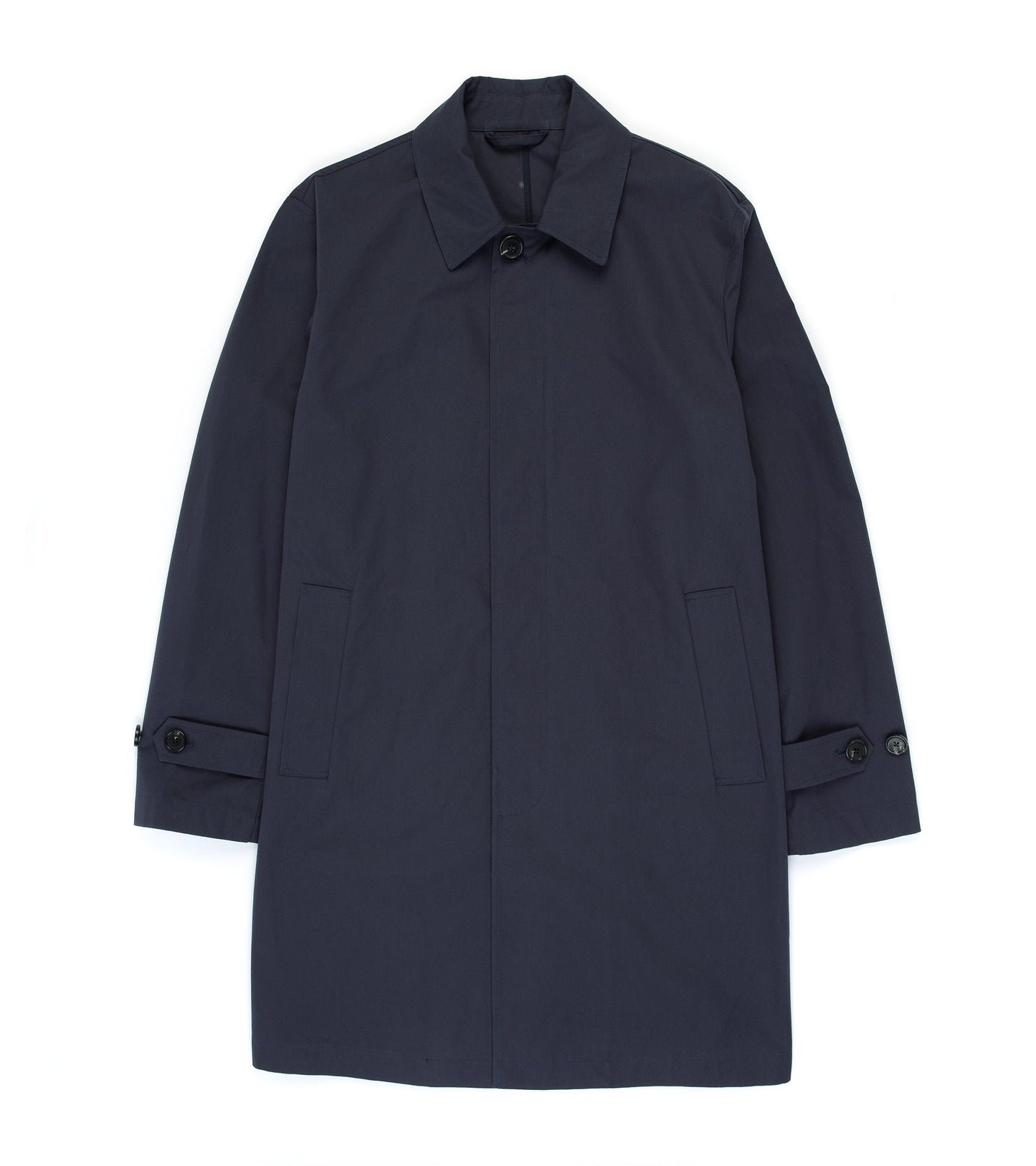 Trunk Halkin Organic Cotton Ventile Raincoat: Navy