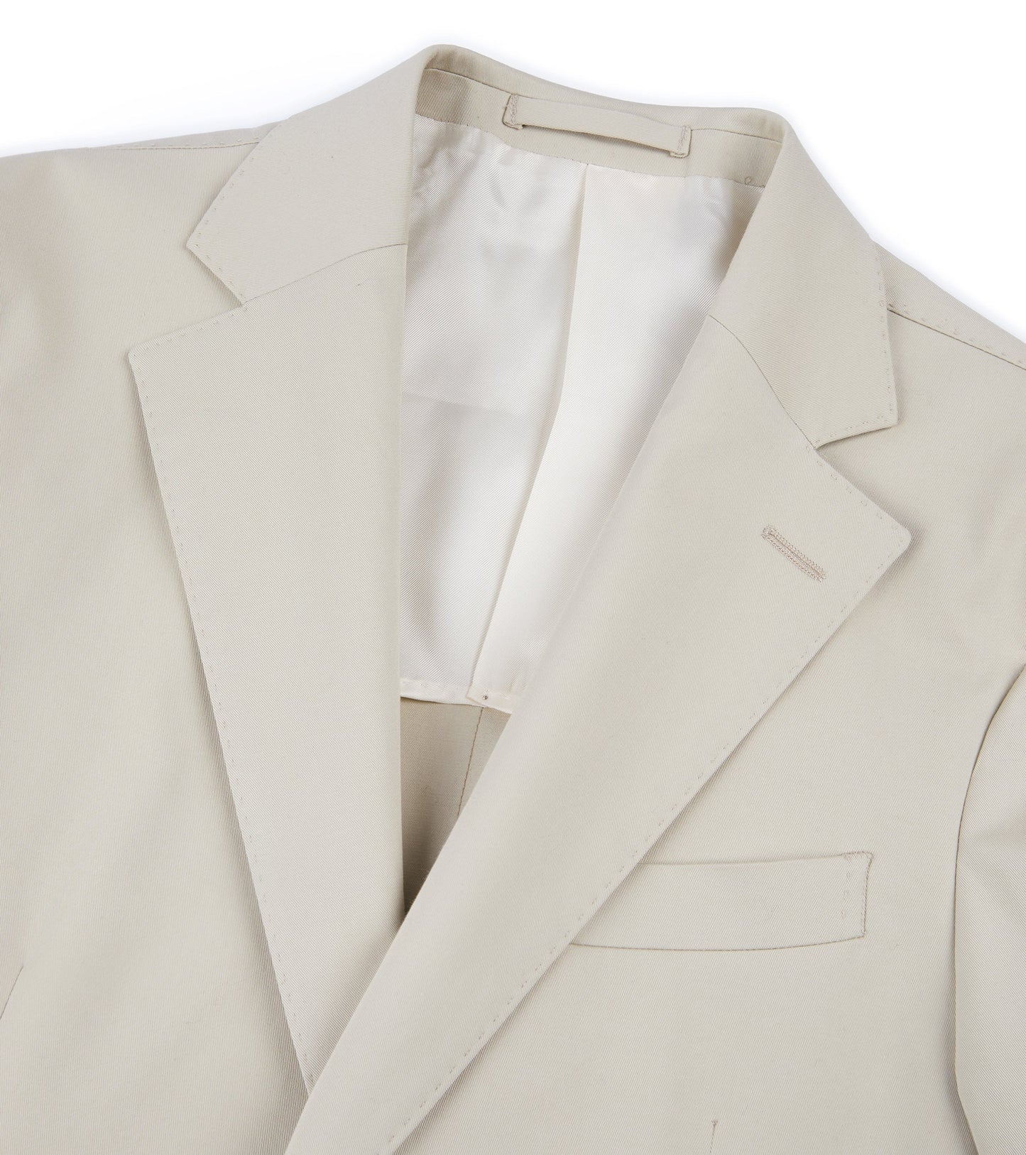 Trunk Walbrook Cotton Suit Jacket: Beige