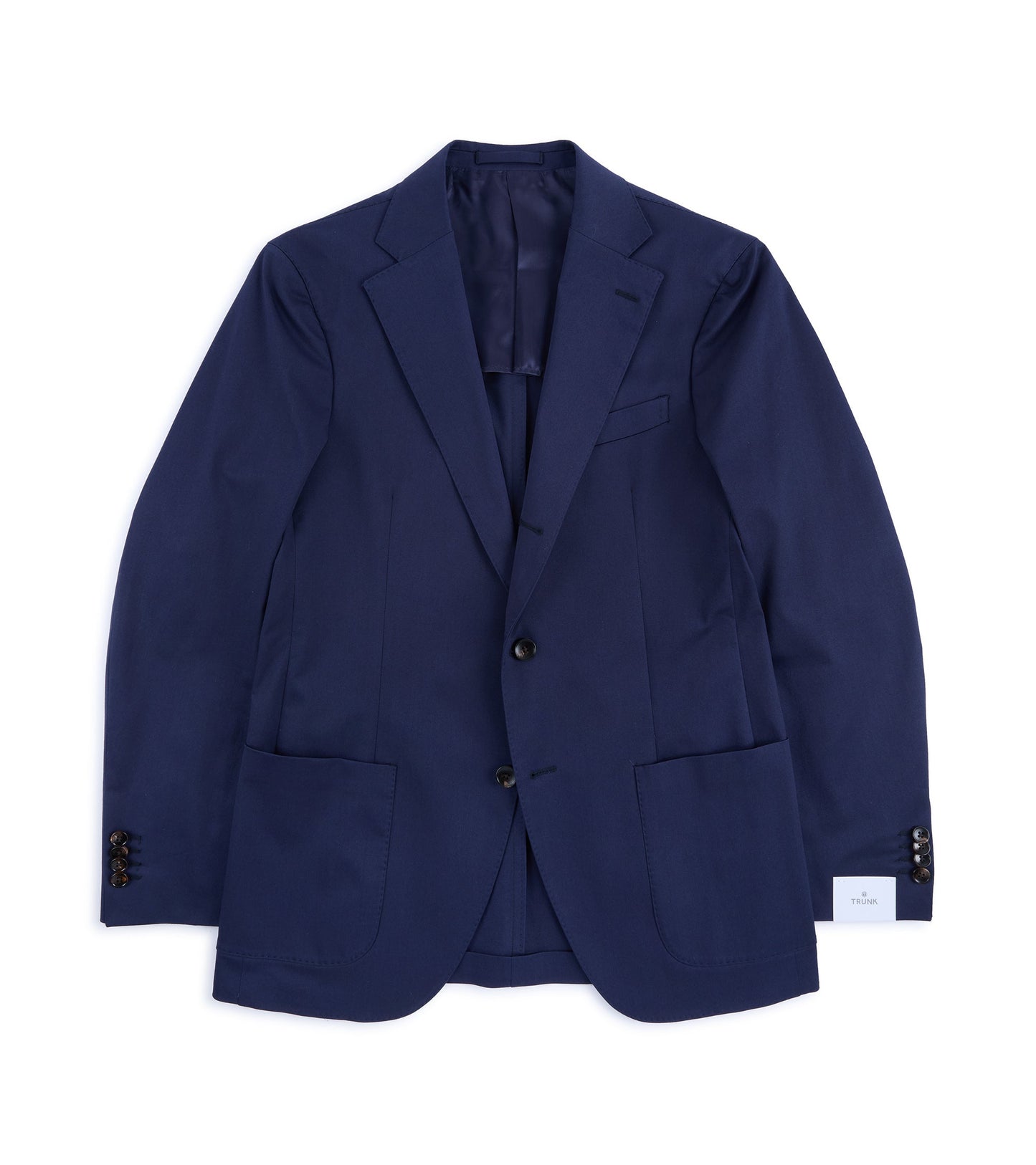 Trunk Walbrook Cotton Suit Jacket: Navy