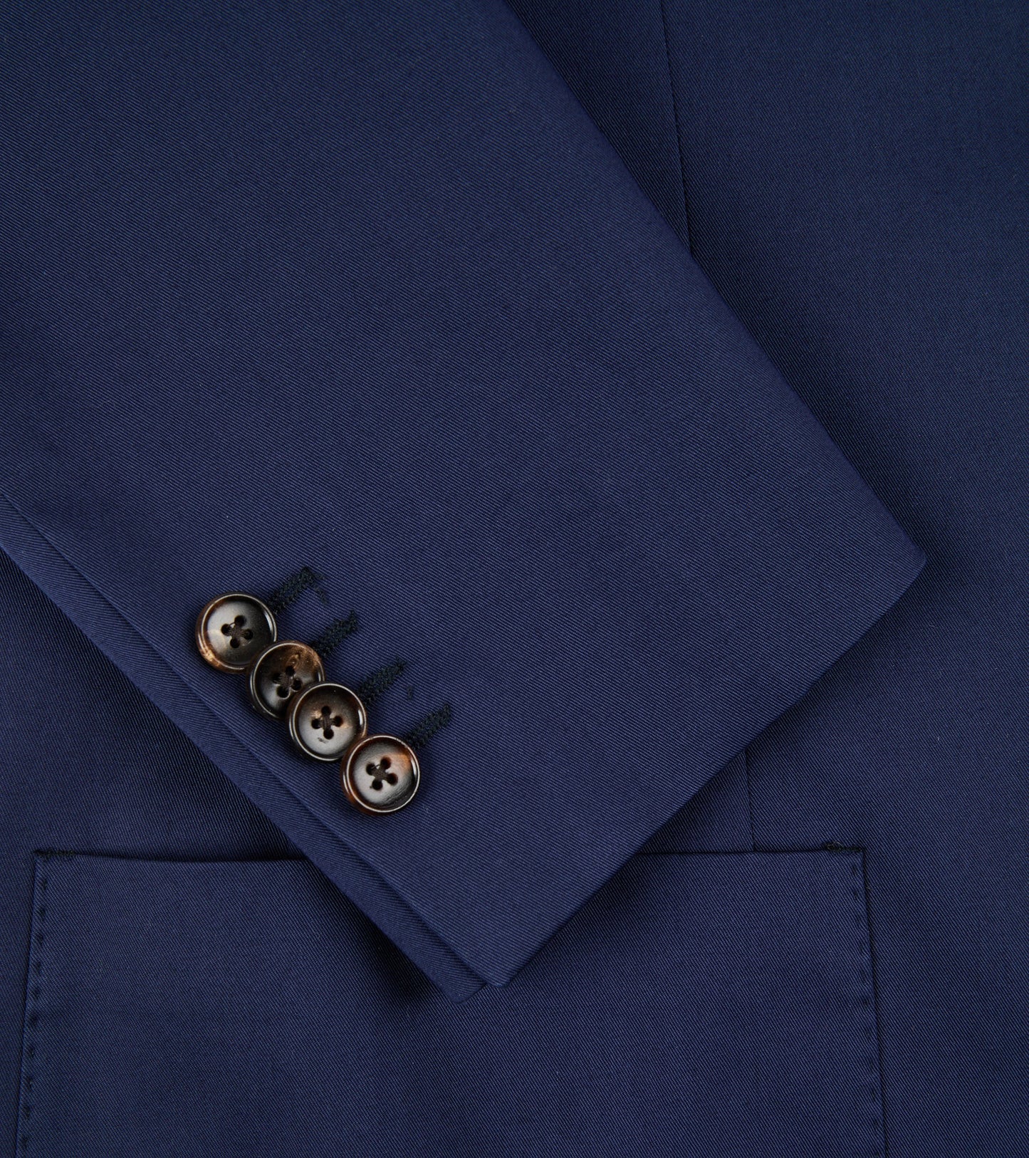 Trunk Walbrook Cotton Suit Jacket: Navy