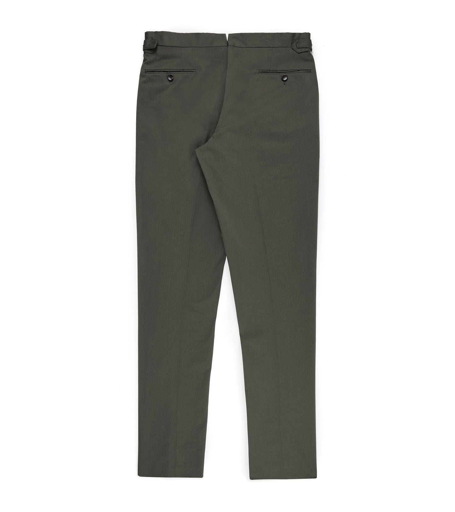 Trunk Walbrook Cotton Suit Trousers: Olive