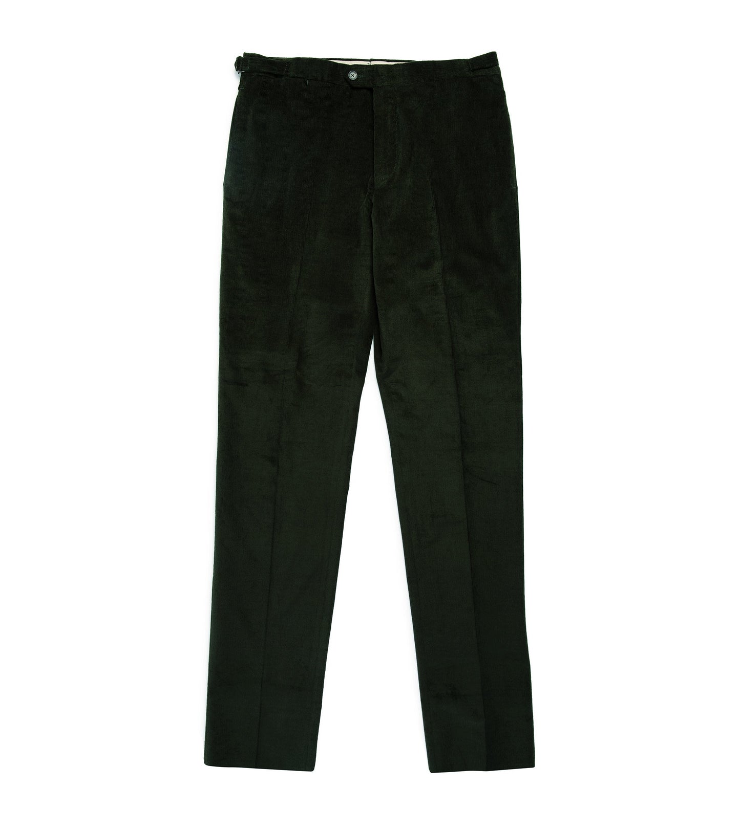 Trunk Wigmore Italian Cotton Needlecord Suit Trousers: Green
