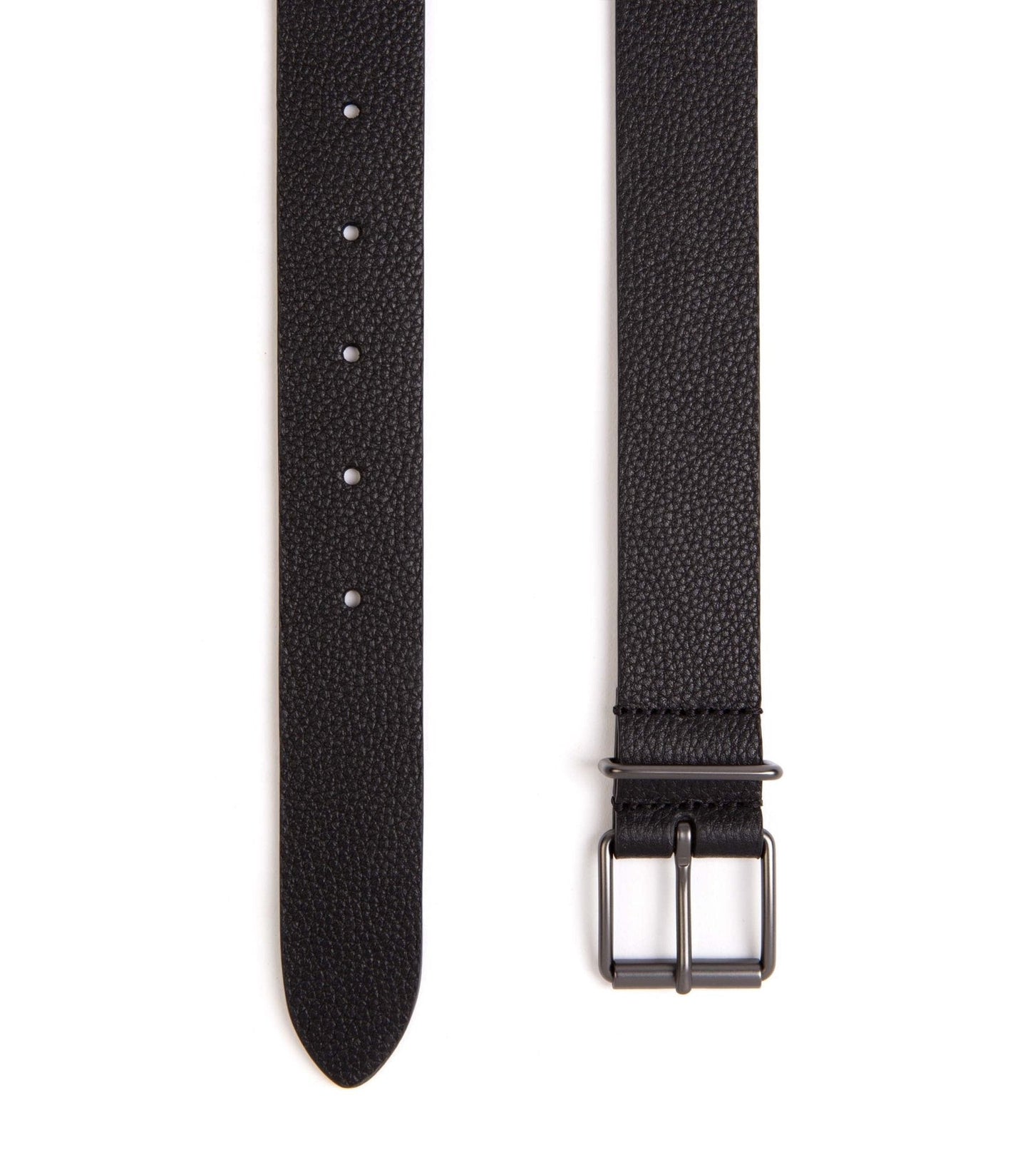 Anderson's Pebblegrain Leather Belt: Black
