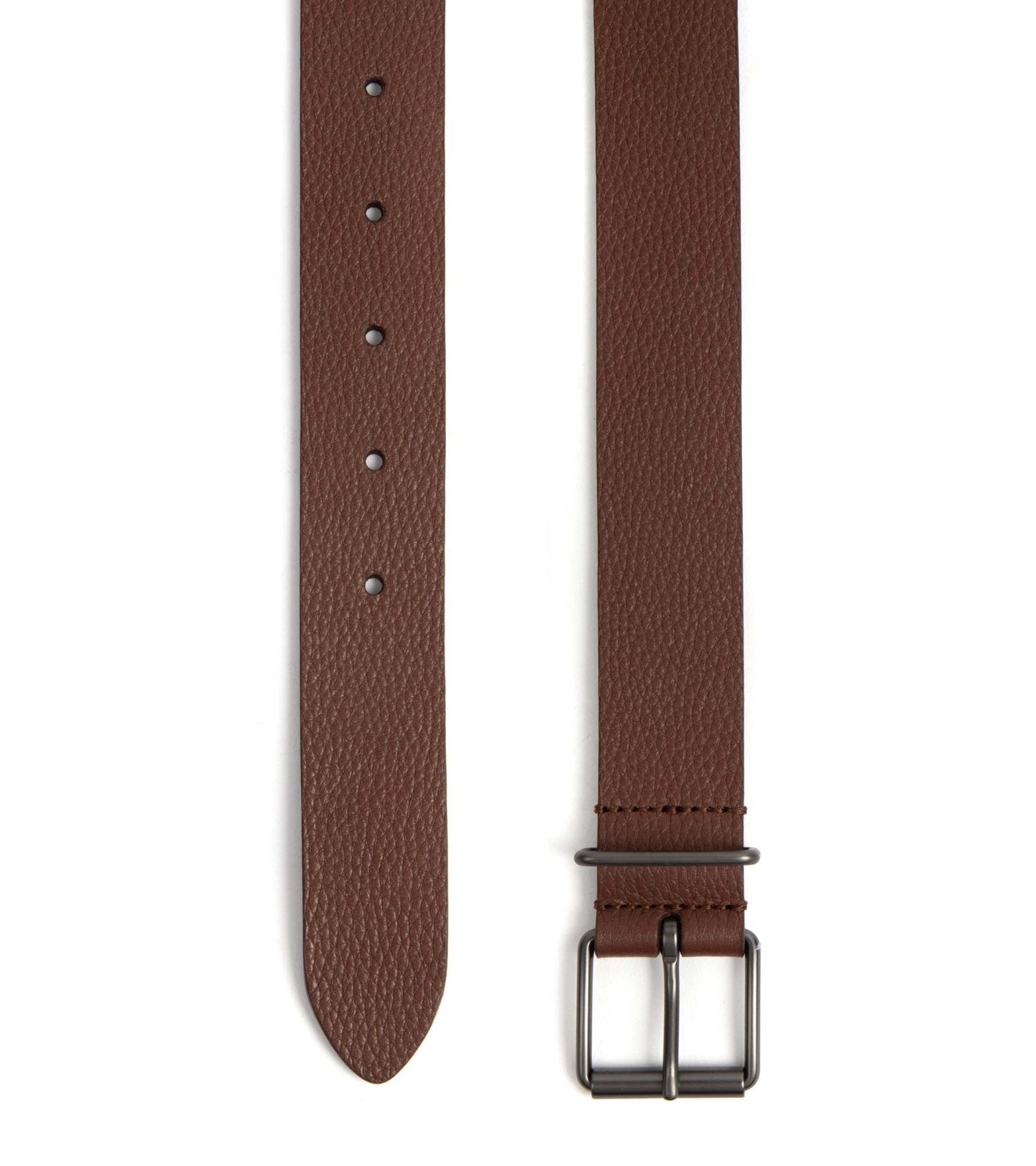 Anderson's Pebblegrain Leather Belt: Brown