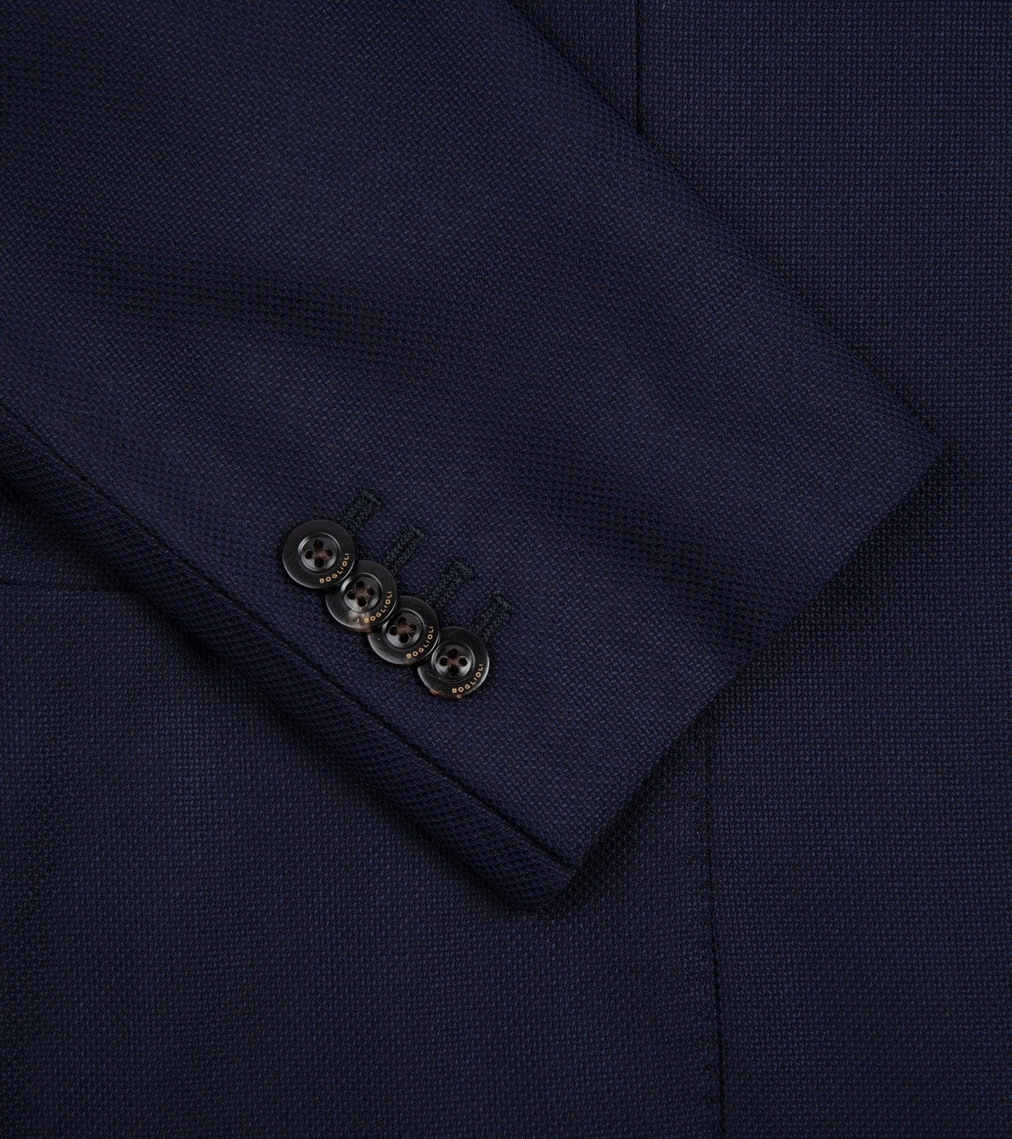 Boglioli for Trunk Wool Hopsack K Jacket: Navy