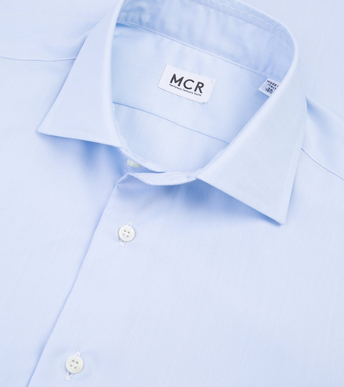 MCR Slim Pinpoint Shirt: Light Blue