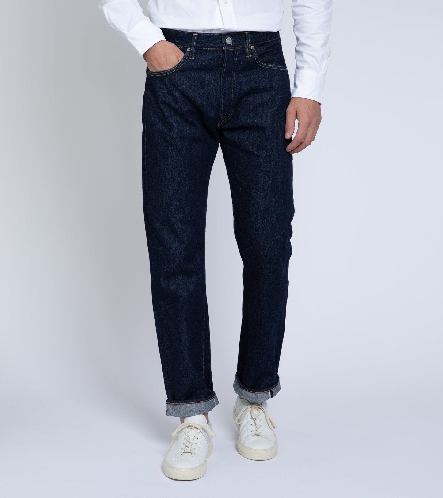 OrSlow 105 Standard Fit Selvedge Denim: One Wash