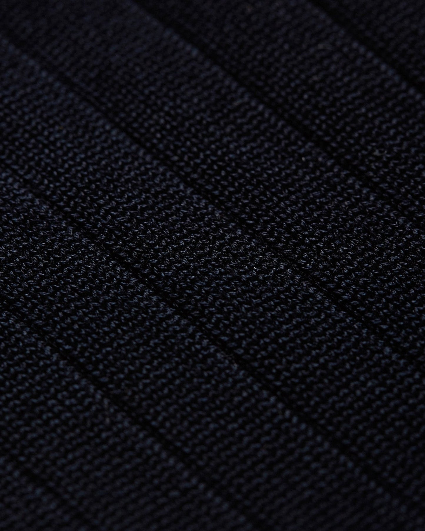 Tabio Cotton Ribbed Socks: Dark Navy