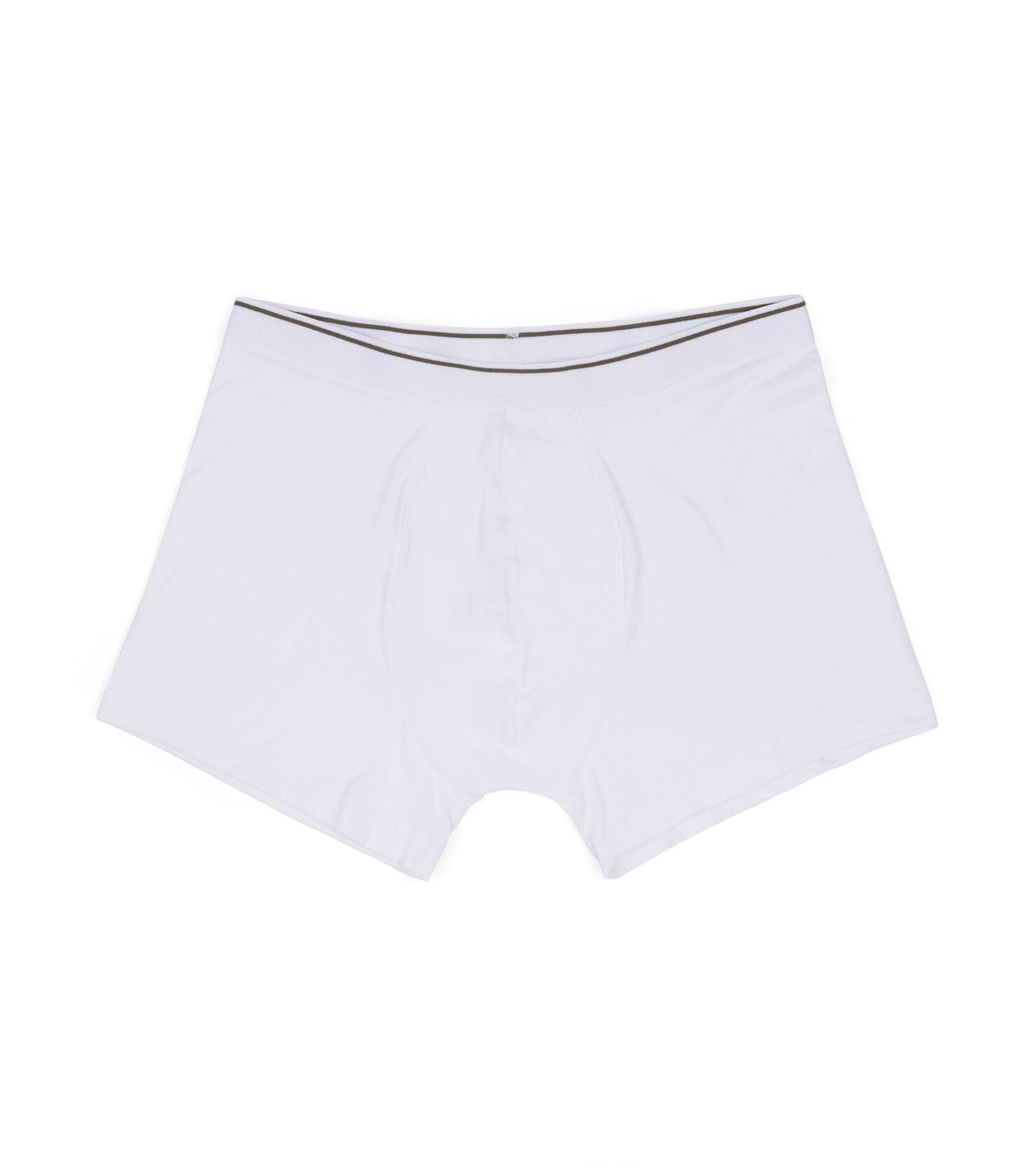 Trunk 2 Pack Organic Cotton Boxer Briefs: White
