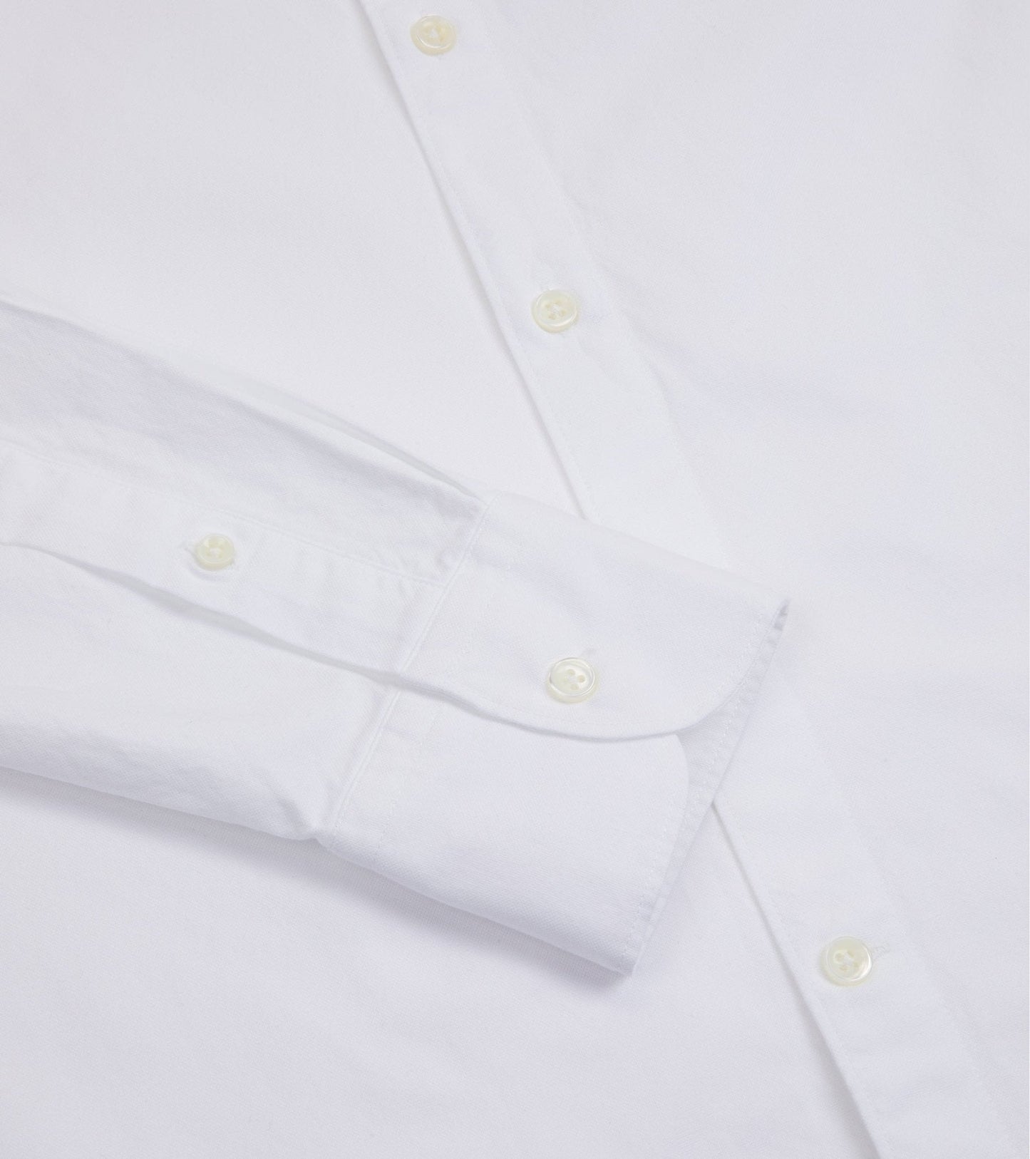 Trunk Austin Cotton Oxford Shirt: White