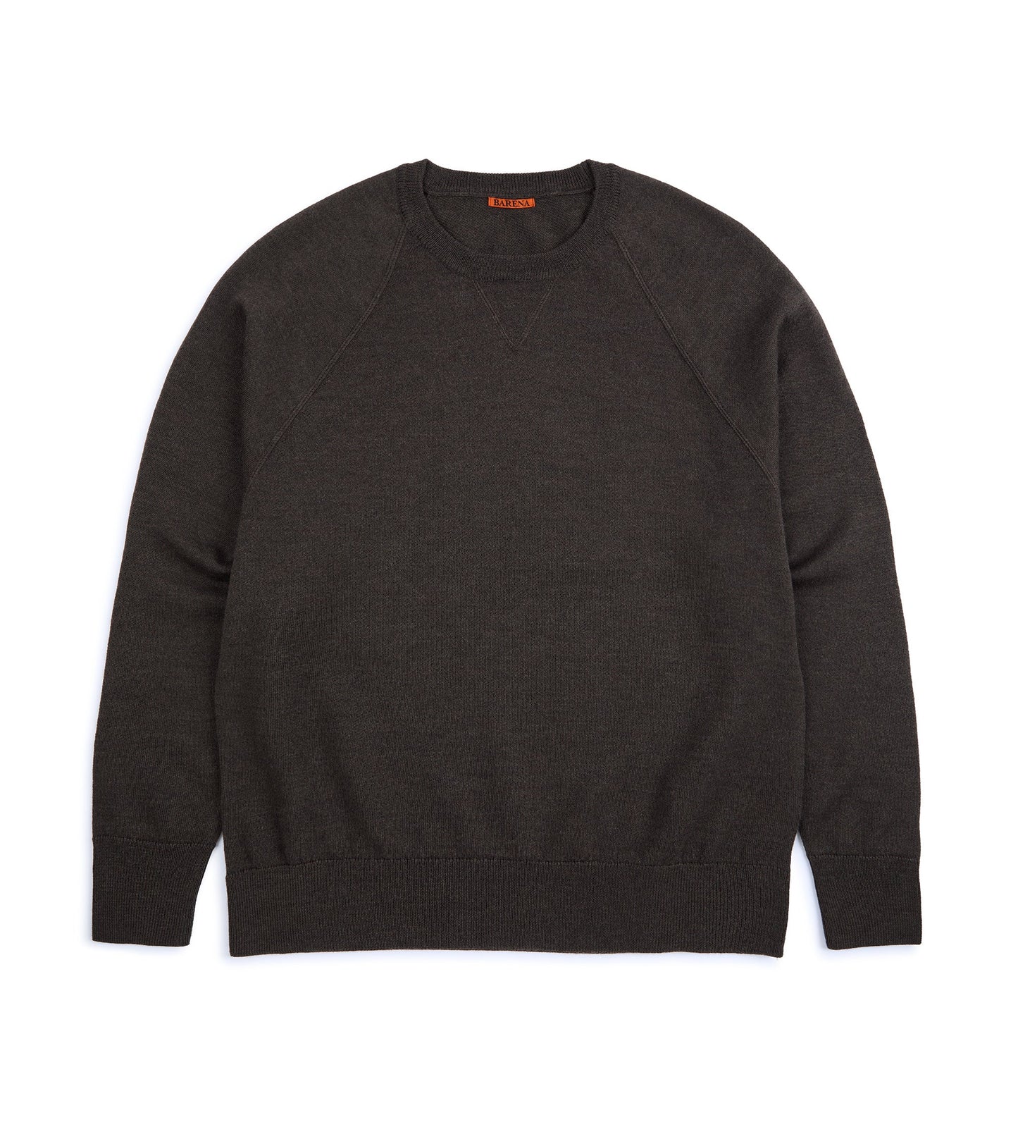 Barena Griego Basilio Merino Knit Sweatshirt: Brown