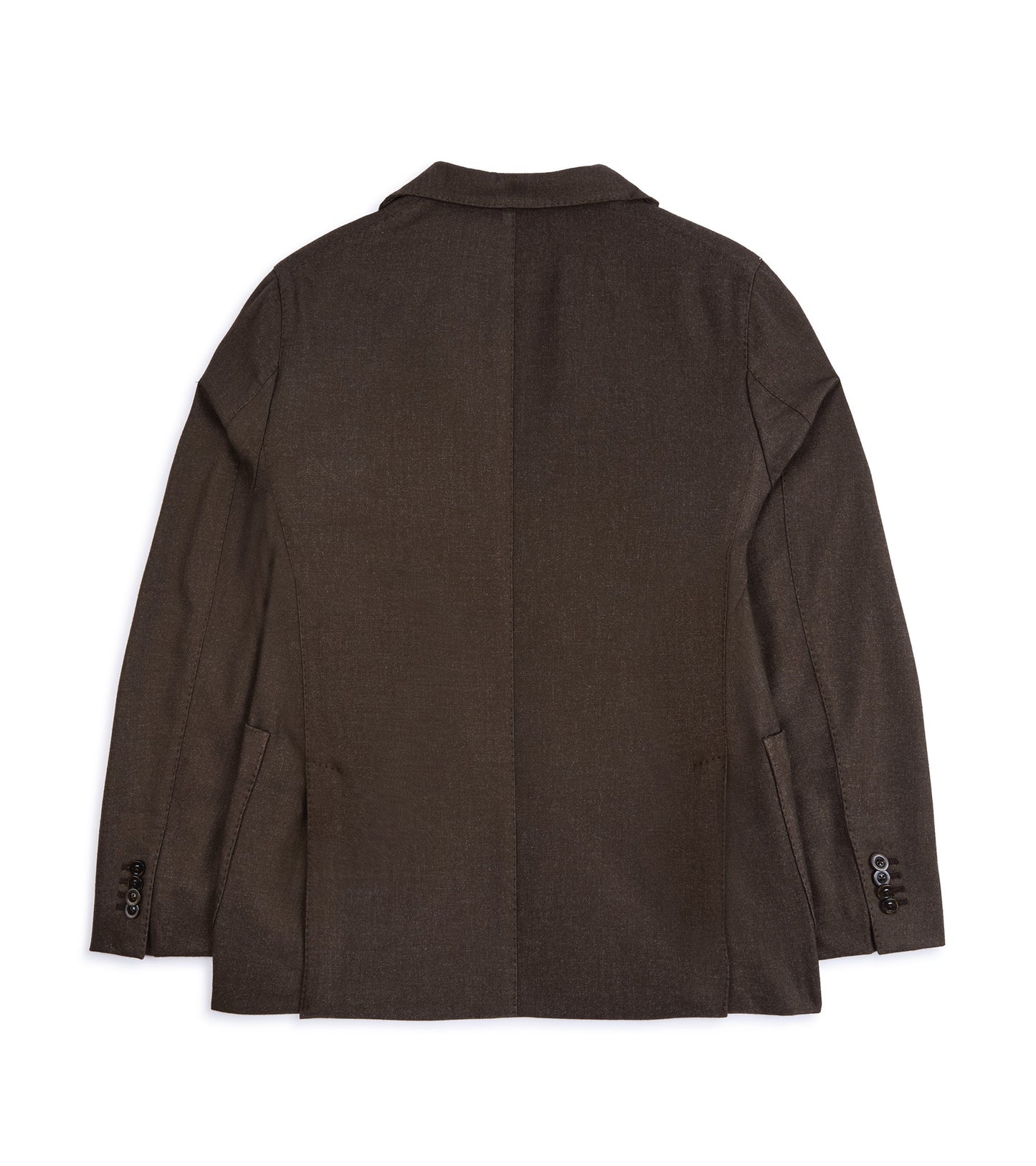 Boglioli Wool Melange Flannel K Jacket: Brown