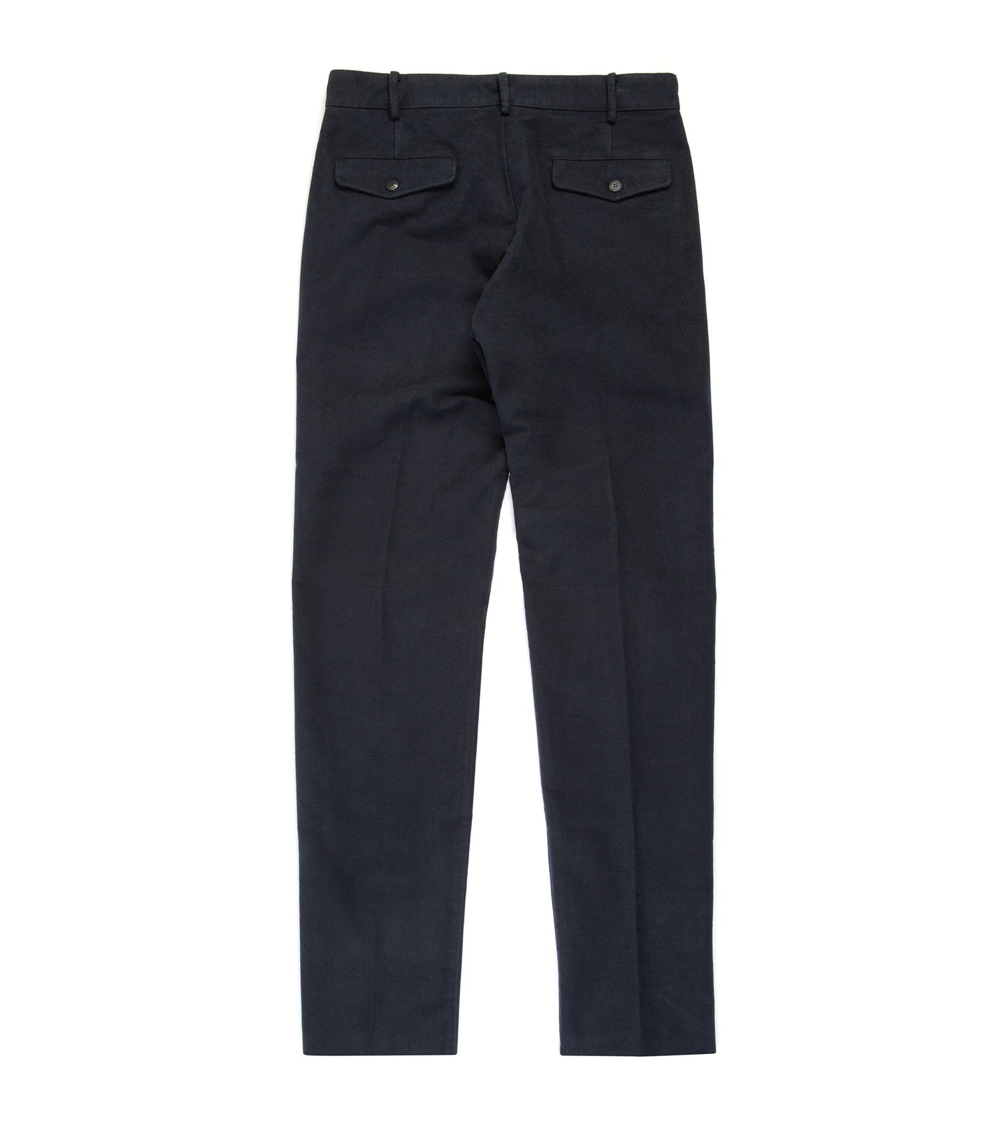 Doppiaa Aalghero Moleskin Pleated Trousers: Navy