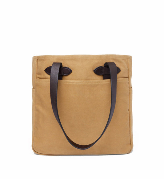 Filson Rugged Twill Open Tote Bag: Tan