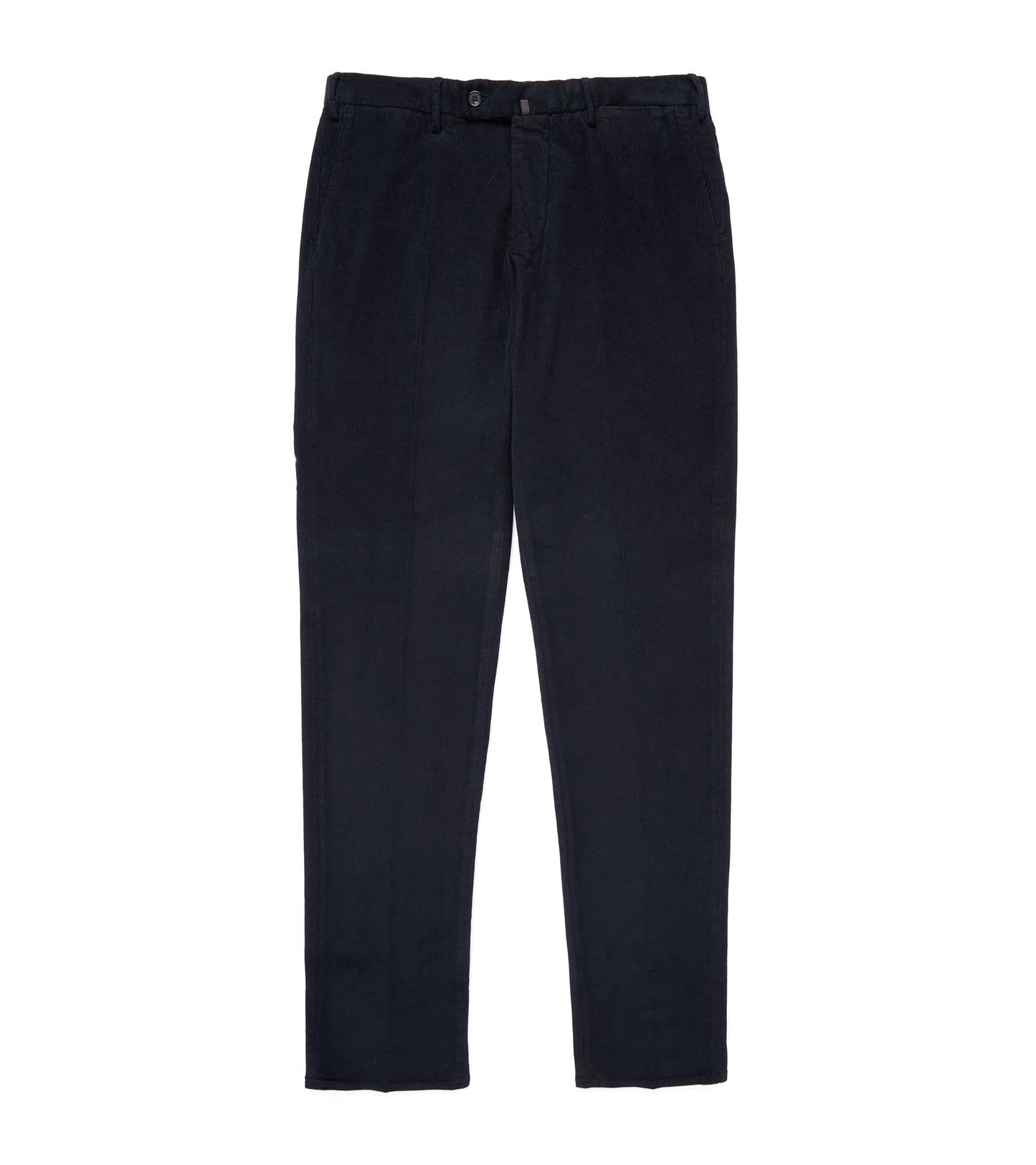 Incotex Regular Overdyed Cotton Corduroy Trousers: Navy