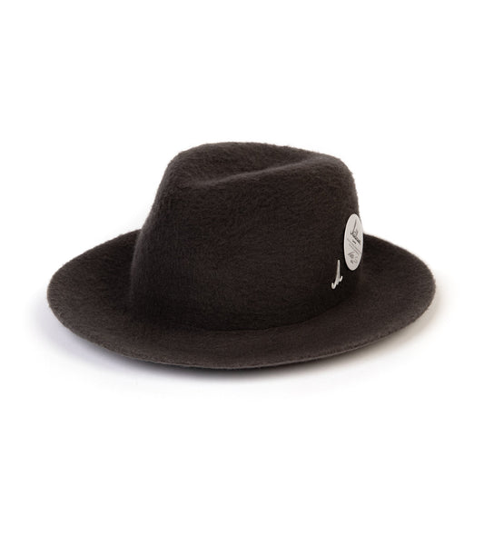 Mühlbauer Wool Felt Traveller Hat: Grey