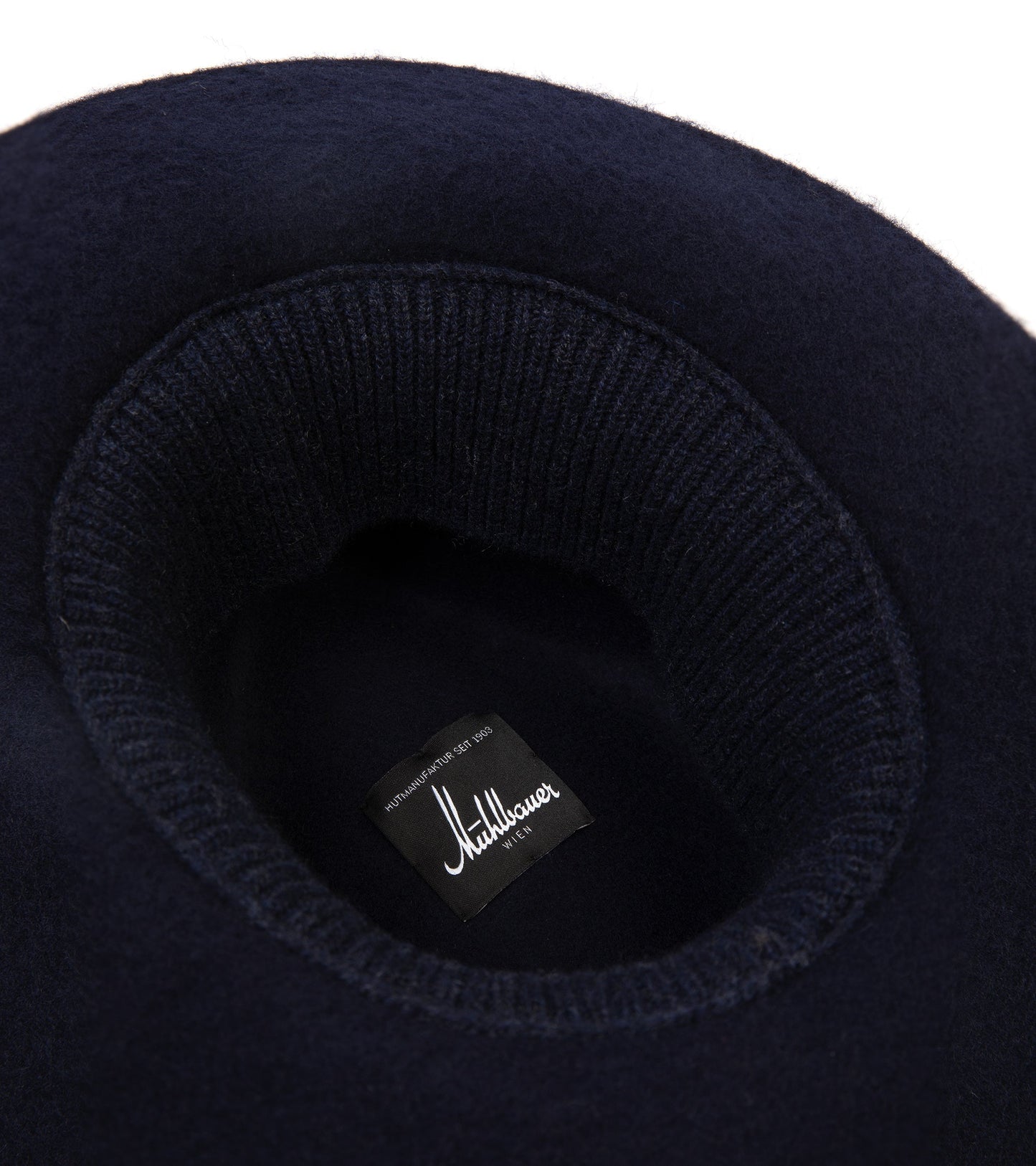 Mühlbauer Wool Felt Traveller Hat: Navy