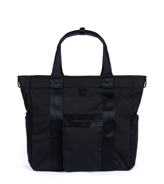 PORTER POTR SCOPE Nylon Urban Tote Bag: Black