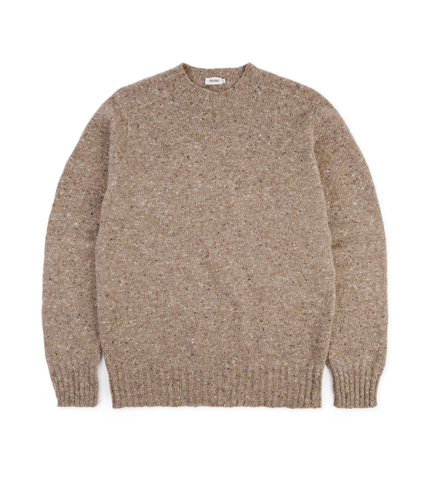 Trunk Berwick Donegal Crew Sweater: Beige
