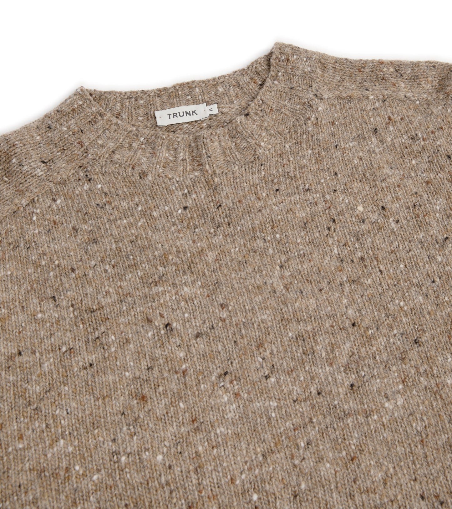 Trunk Berwick Donegal Crew Sweater: Beige
