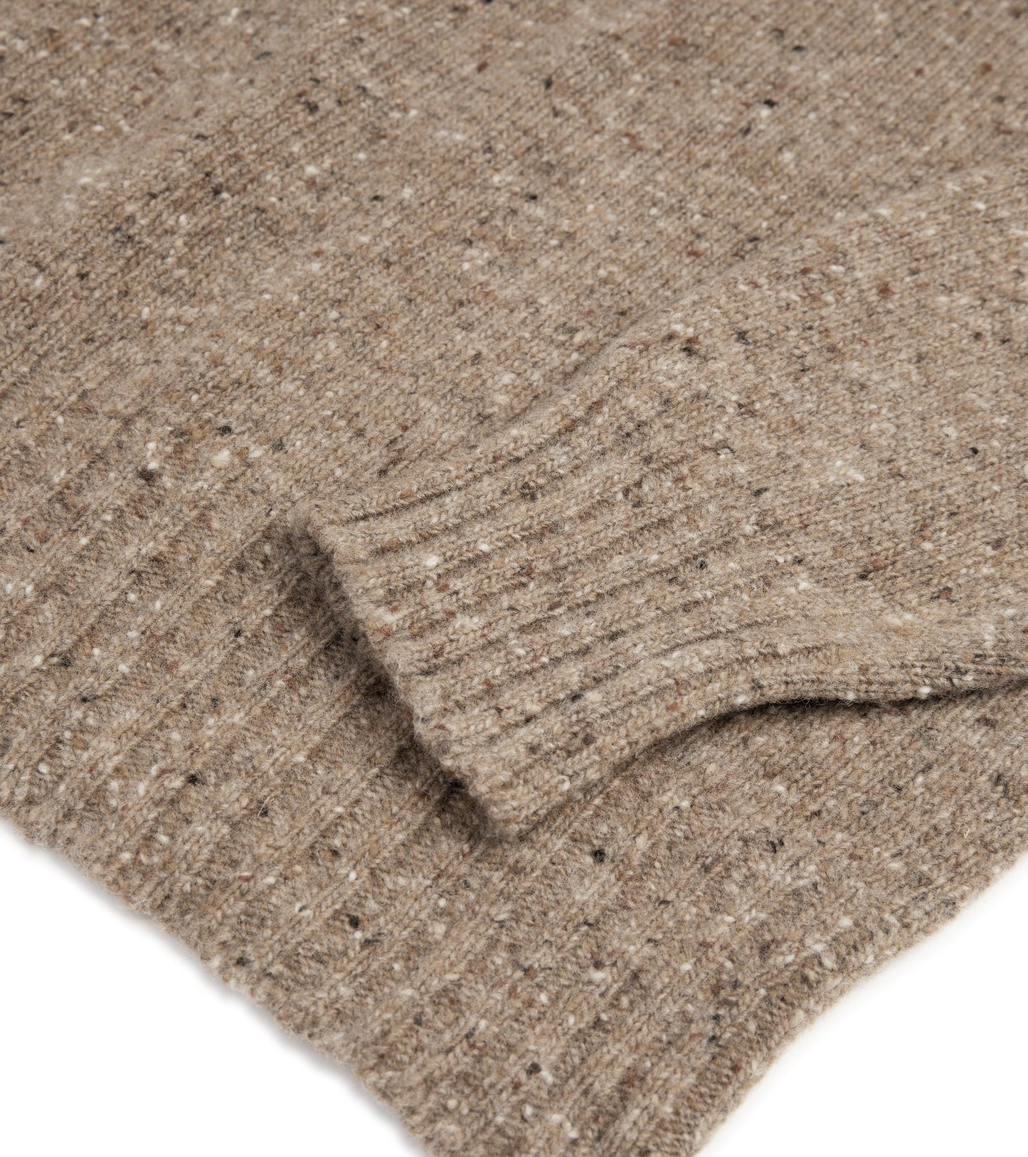 Trunk Berwick Donegal Crew Sweater: Beige