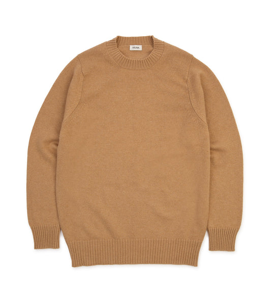 Trunk Crawford Cashmere Crew Neck Sweater: Camel