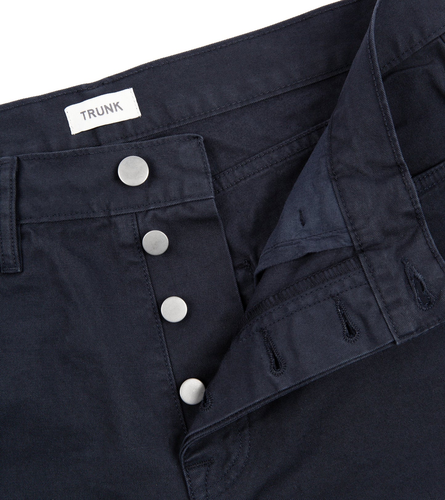 Trunk Duke Cotton 5 Pocket Trousers: Navy