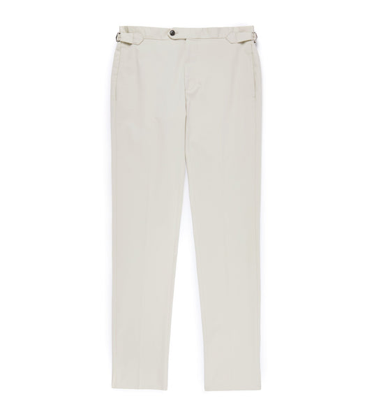 Trunk Walbrook Cotton Suit Trousers: Beige