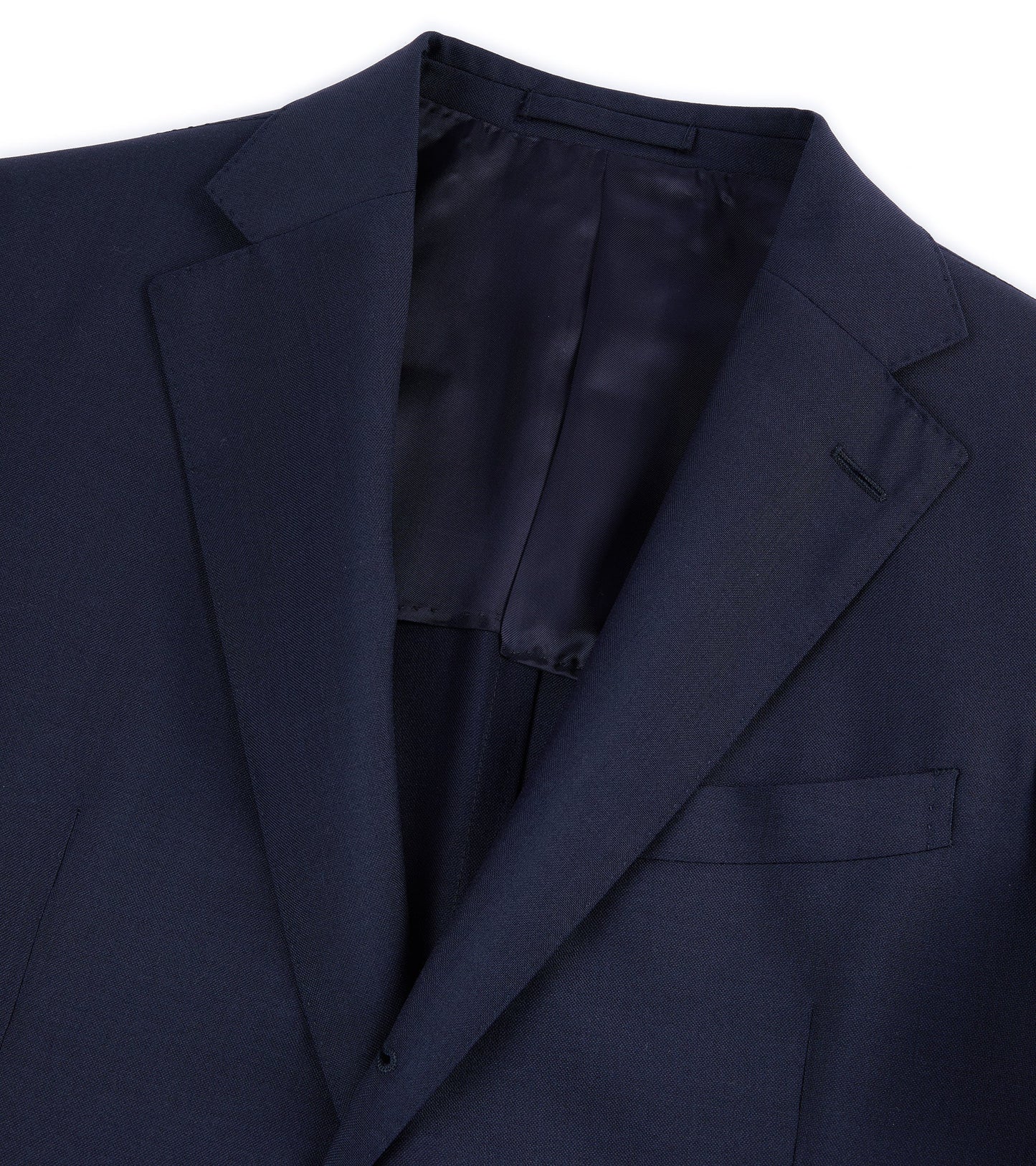 Trunk Walbrook Wool Fresco Suit Jacket: Navy