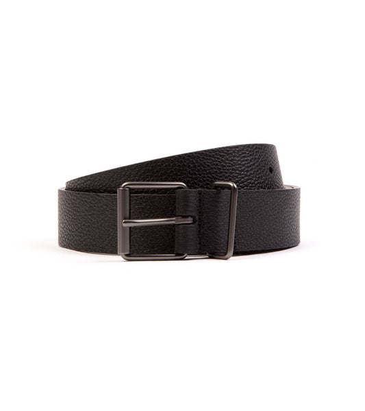 Anderson's Pebblegrain Leather Belt: Black