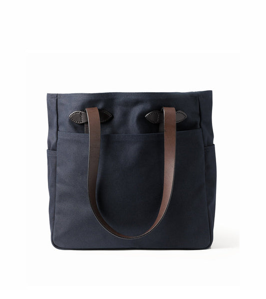 Filson Rugged Twill Open Tote Bag: Navy
