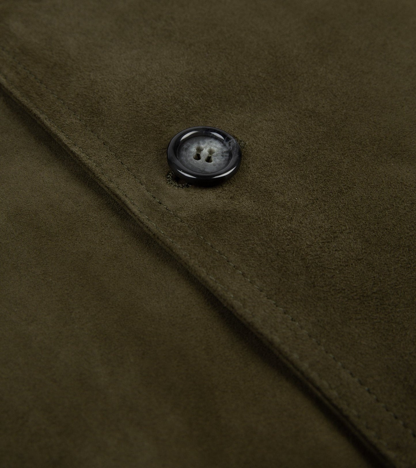 Valstar Valstarino Lined Suede Jacket: Moss Green
